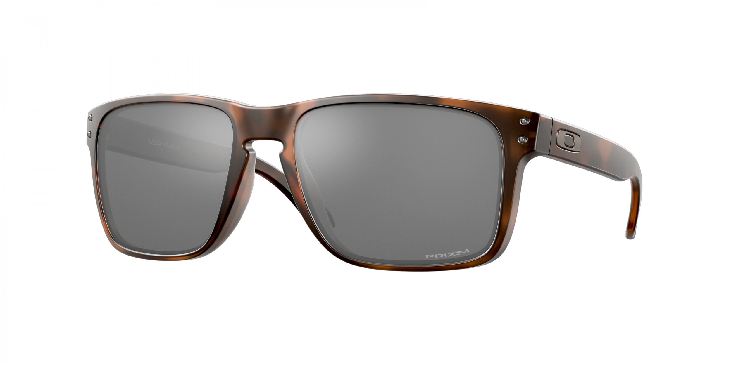 Lunettes de soleil Oakley - Holbrook XL - OO9417-02 Écaille de tortue marron mat - Cat.3 Prizm Noir
