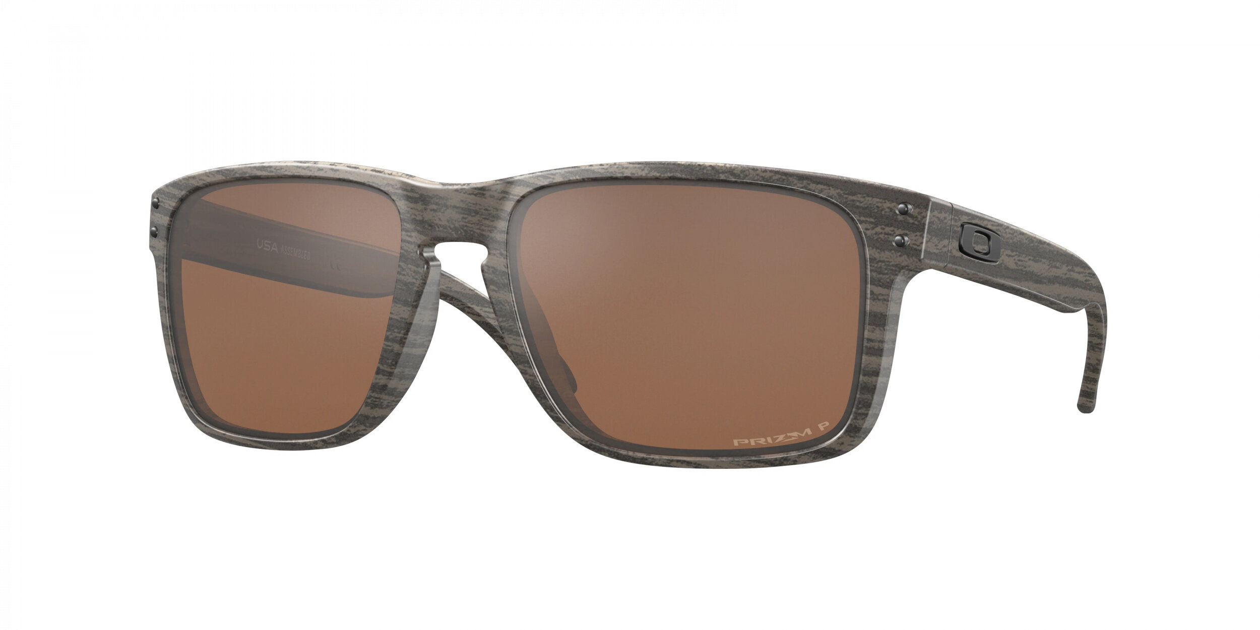 Lunettes de soleil Oakley - Holbrook XL - OO9417-06 Bois - Cat.3 Polarisé Prizm Tungstène