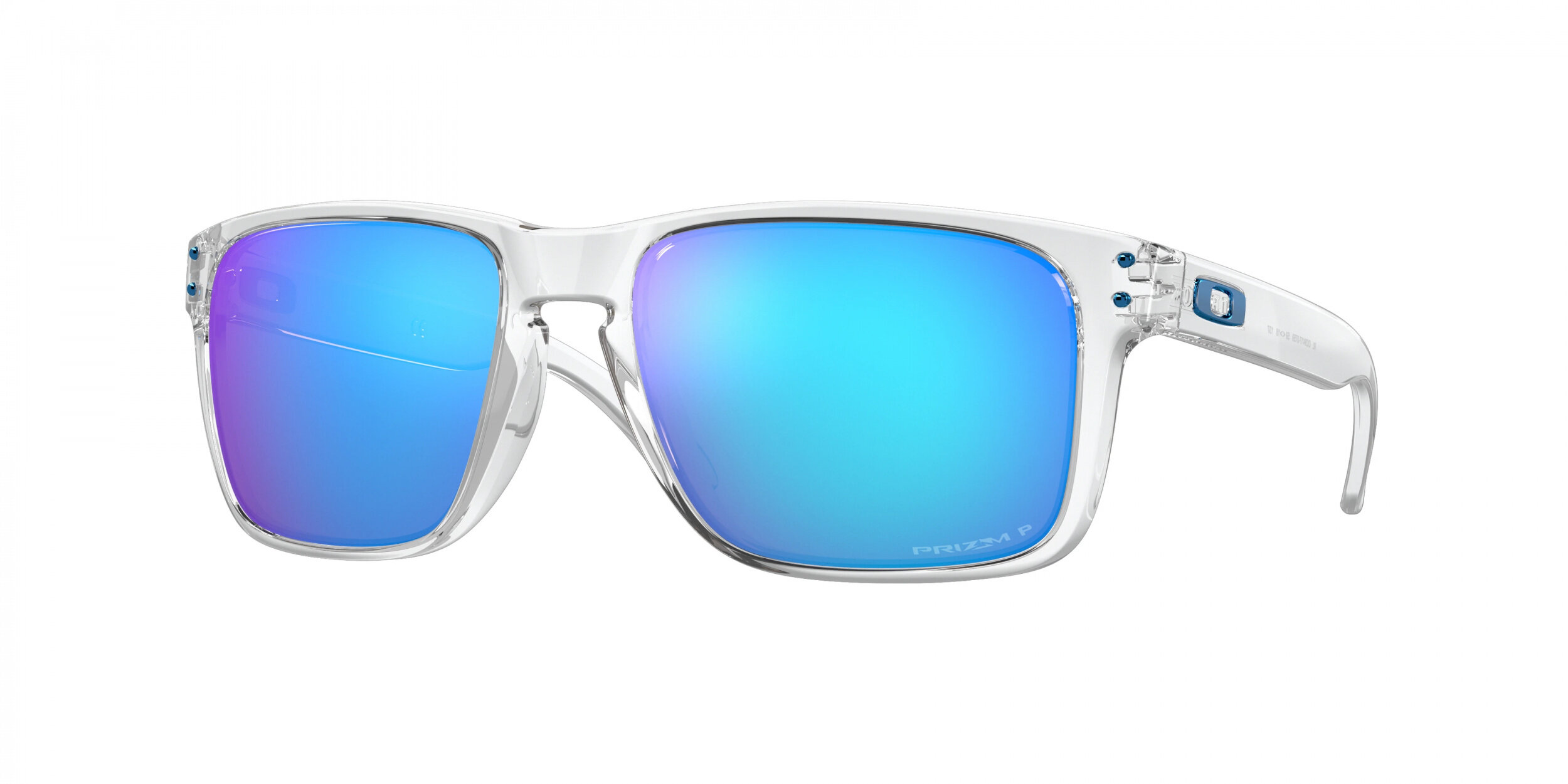 Lunettes de soleil Oakley - Holbrook XL - OO9417-07 Transparent poli - Cat.3 Polarisé Prizm Saphir