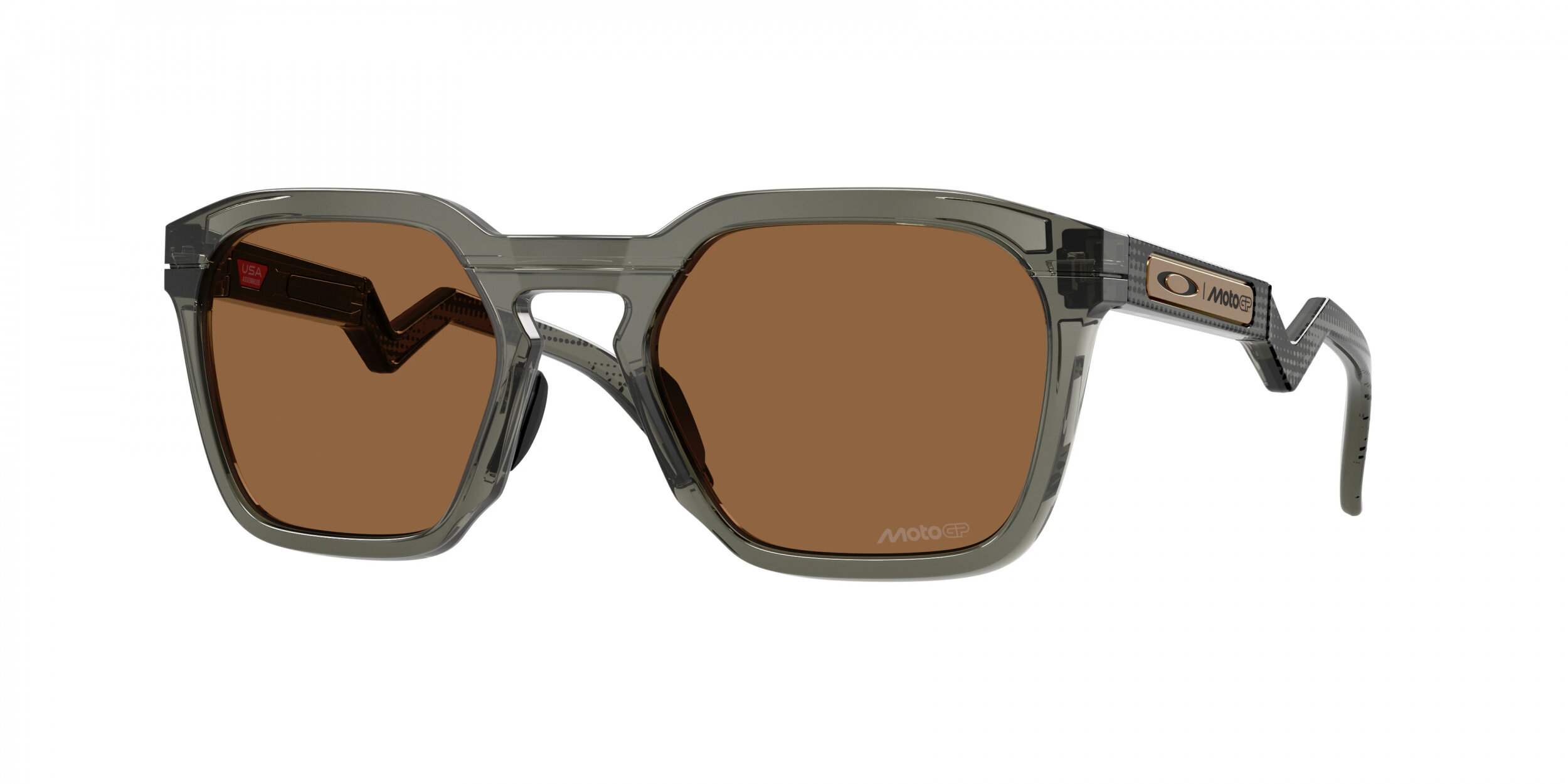 Lunettes de soleil Oakley - HSTN SQ - OO9533-08 Gris Smoke - Cat.3 Prizm Bronze
