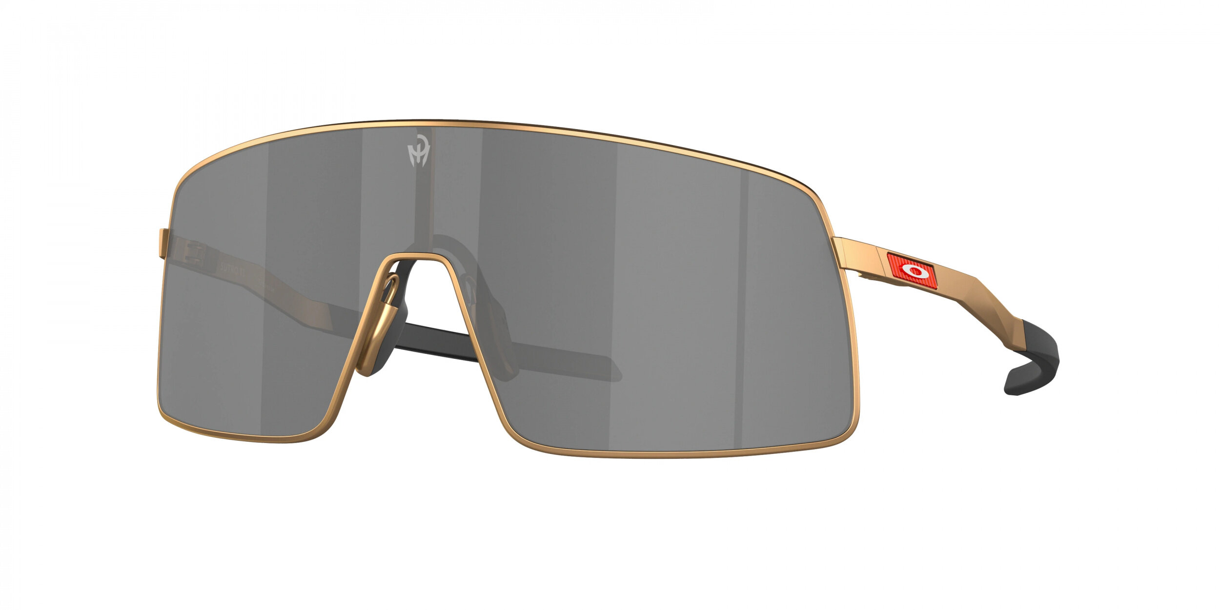 Lunettes de soleil Oakley - Sutro TI - OO6013-05 Or mat - Cat.3 Prizm Noir