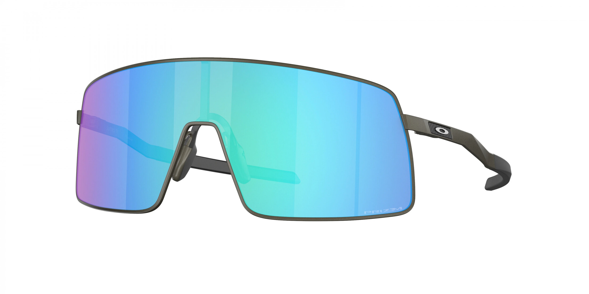 Lunettes de soleil Oakley - Sutro TI - OO6013-04 Plomb satiné - Cat.3 Prizm Saphir
