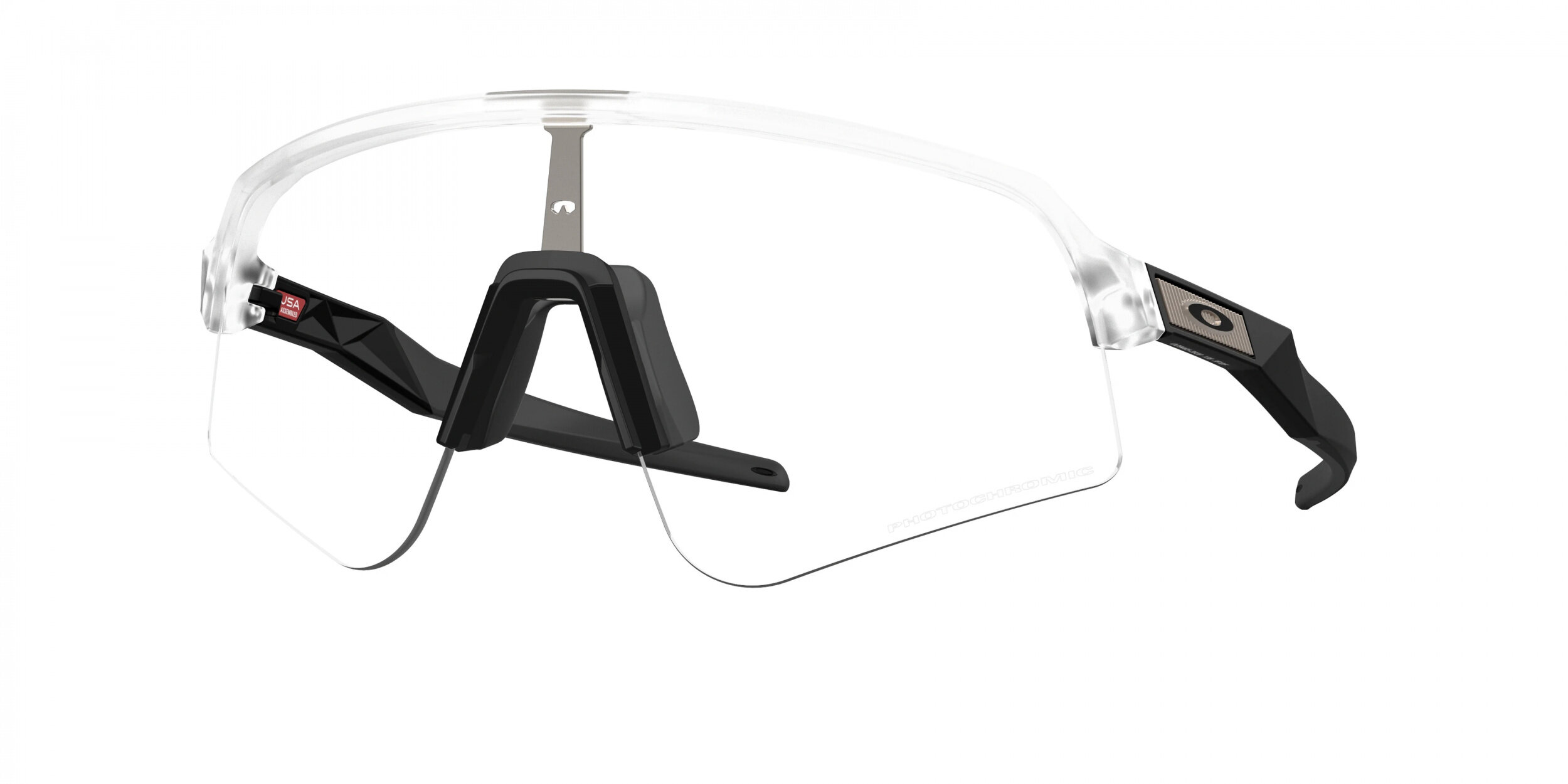 Lunettes de soleil Oakley - Sutro Lite Sweep - OO9465-39 Incolore mat - Cat.1 à 3 Photochromique Iridium Incolore/Noir