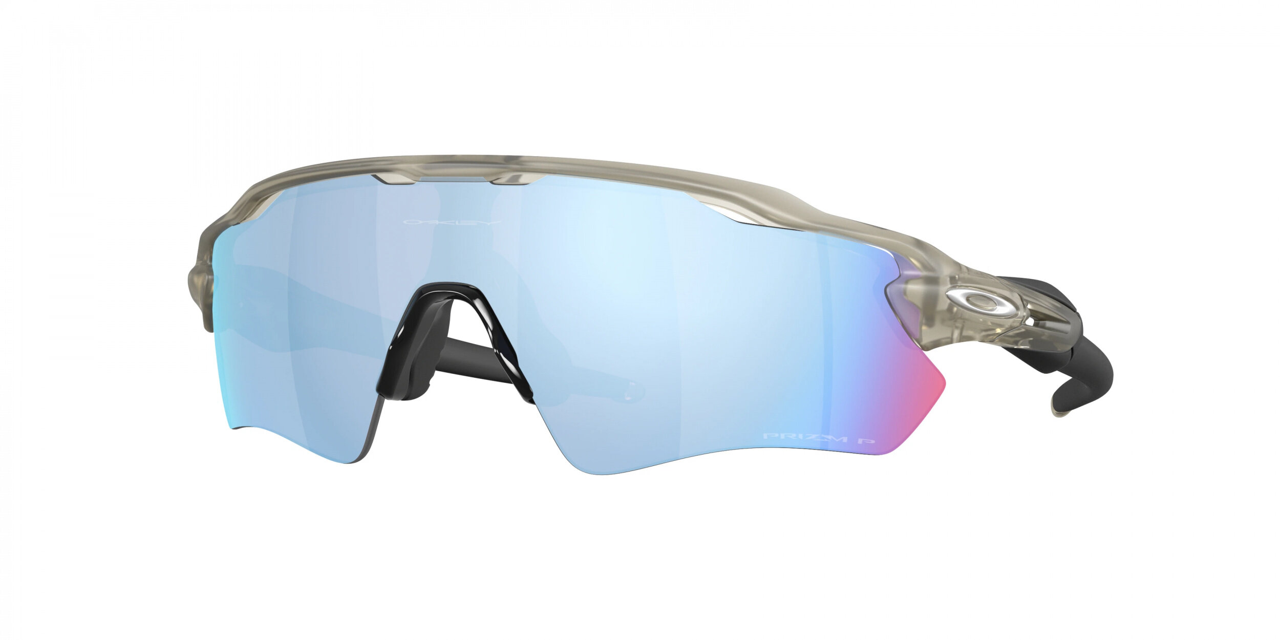 Lunettes de soleil Oakley - Radar EV Path - OO9208-F6 Grise mat Encre - Cat.3 Polarisé Prizm Deep Water
