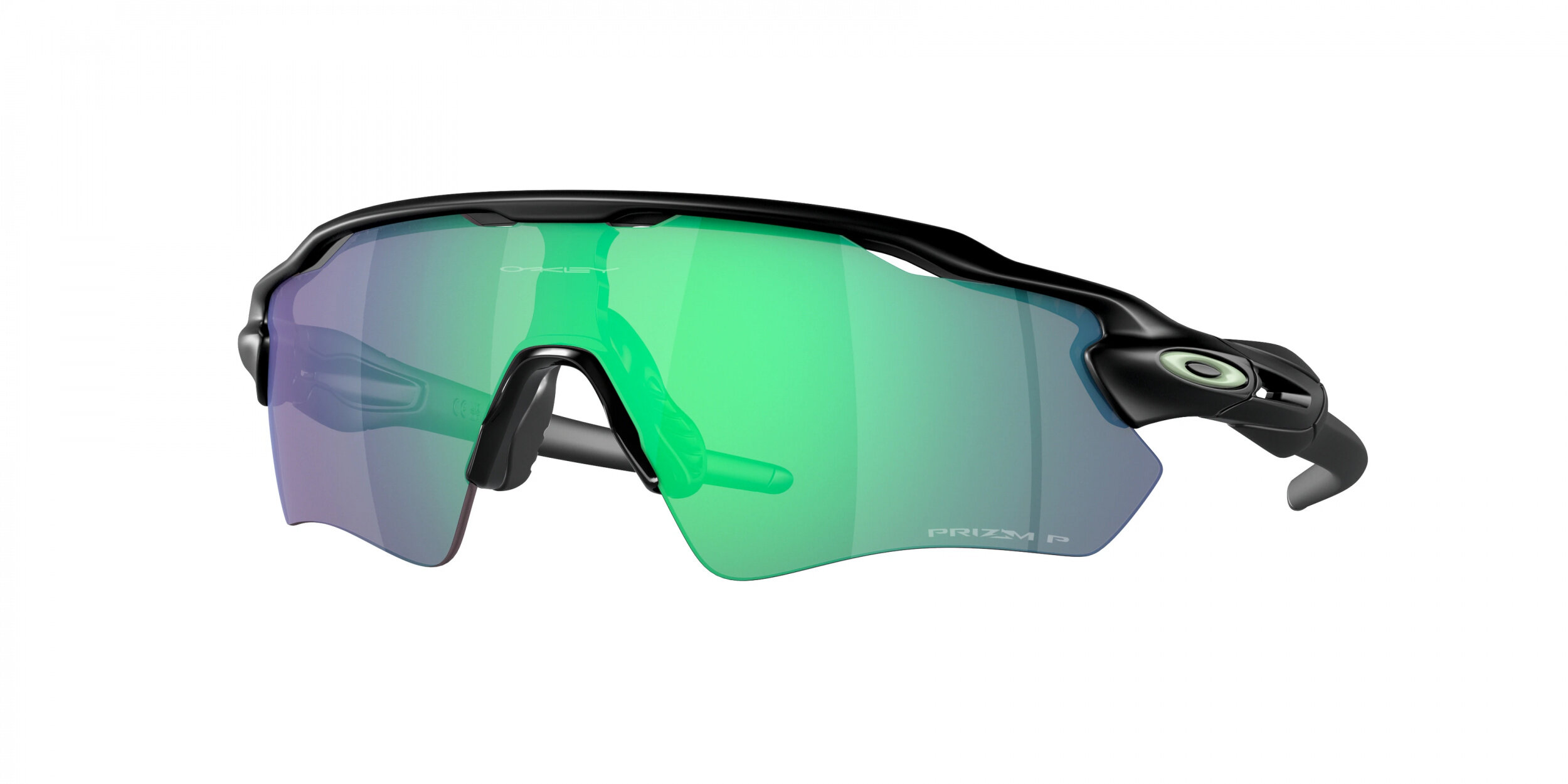 Lunettes de soleil Oakley - Radar EV Path - OO9208-F0 Noir mat - Cat.3 Polarisé Prizm Jade