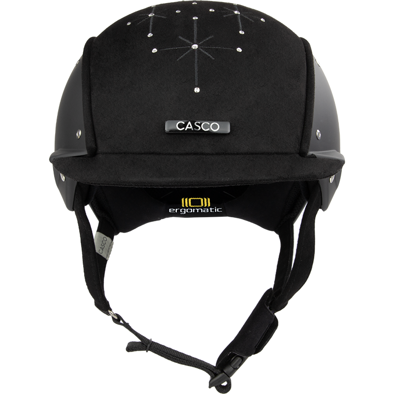 Casque déquitation Casco - APART - Brillant Black