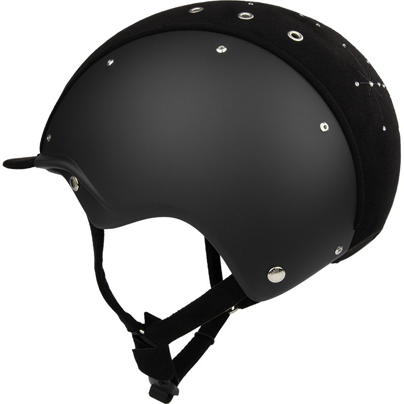 Casque déquitation Casco - APART - Brillant Black