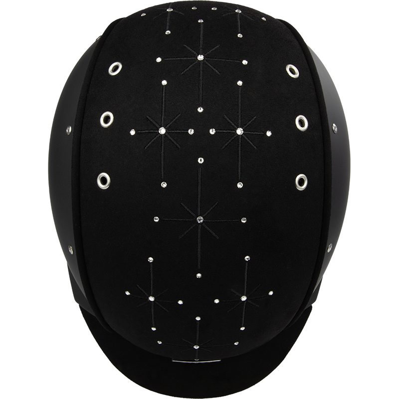 Casque déquitation Casco - APART - Brillant Black