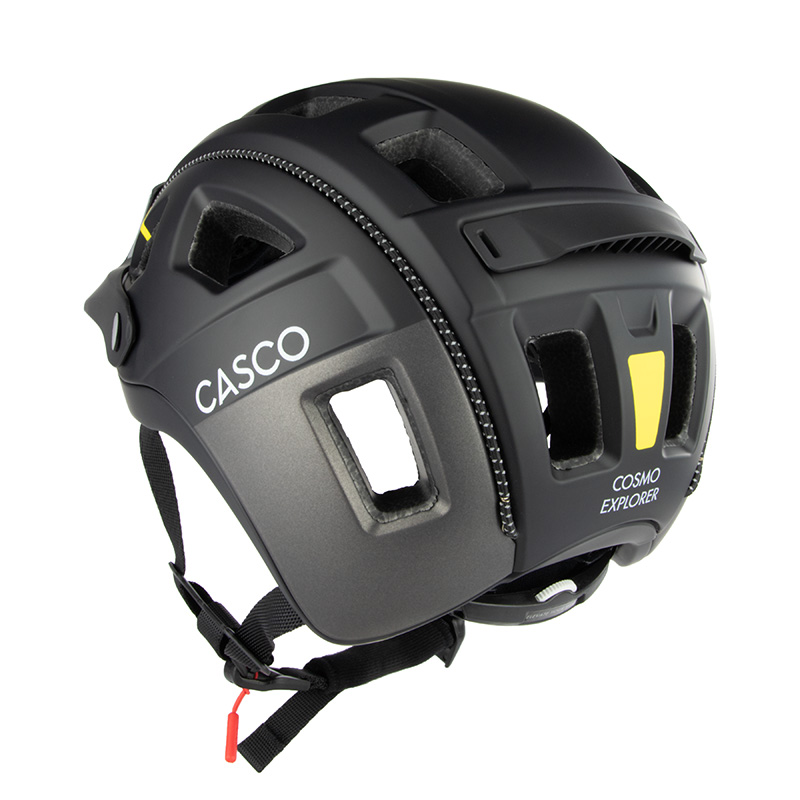 Casque de vélo Casco - COSMO Explorer Split Shade - Noir et gris mat 4