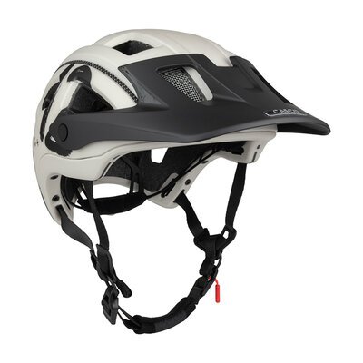 Casque de vélo Casco - COSMO Explorer Riptide Silk - Blanc soie mat