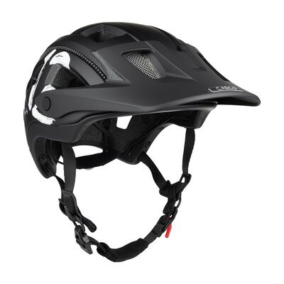 Casque de vélo Casco - COSMO Explorer Riptide Shade - Noir et blanc mat