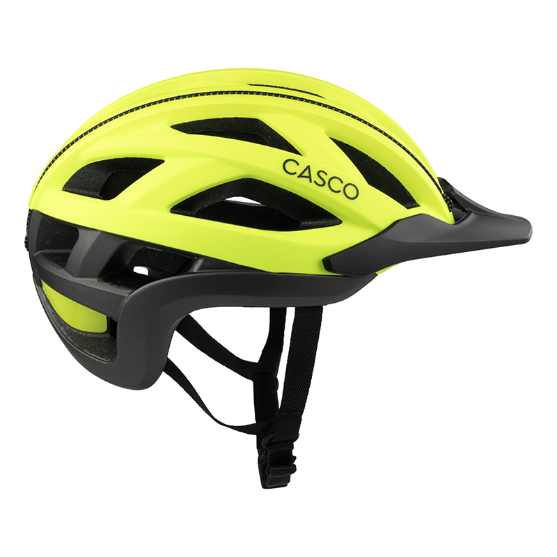 Casque de vélo Casco - CUDA Duplex Firefly - Jaune néon et gris mat 3