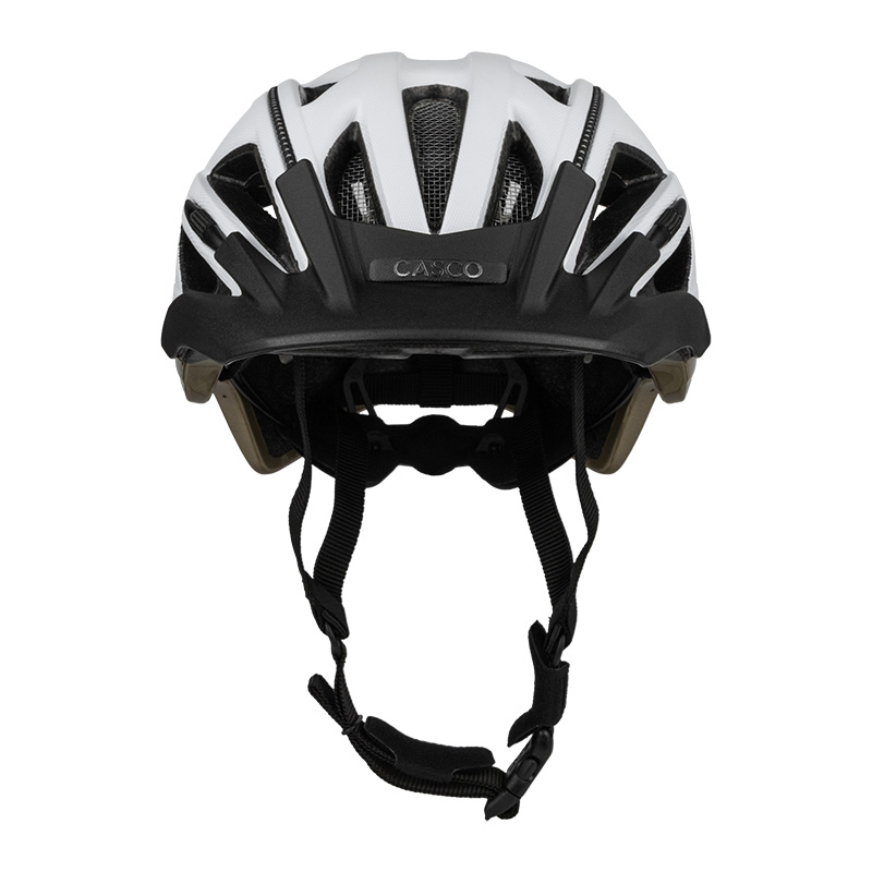 Casque de vélo Casco - ACTIV SL Structure - Blanc structuré et olive 2