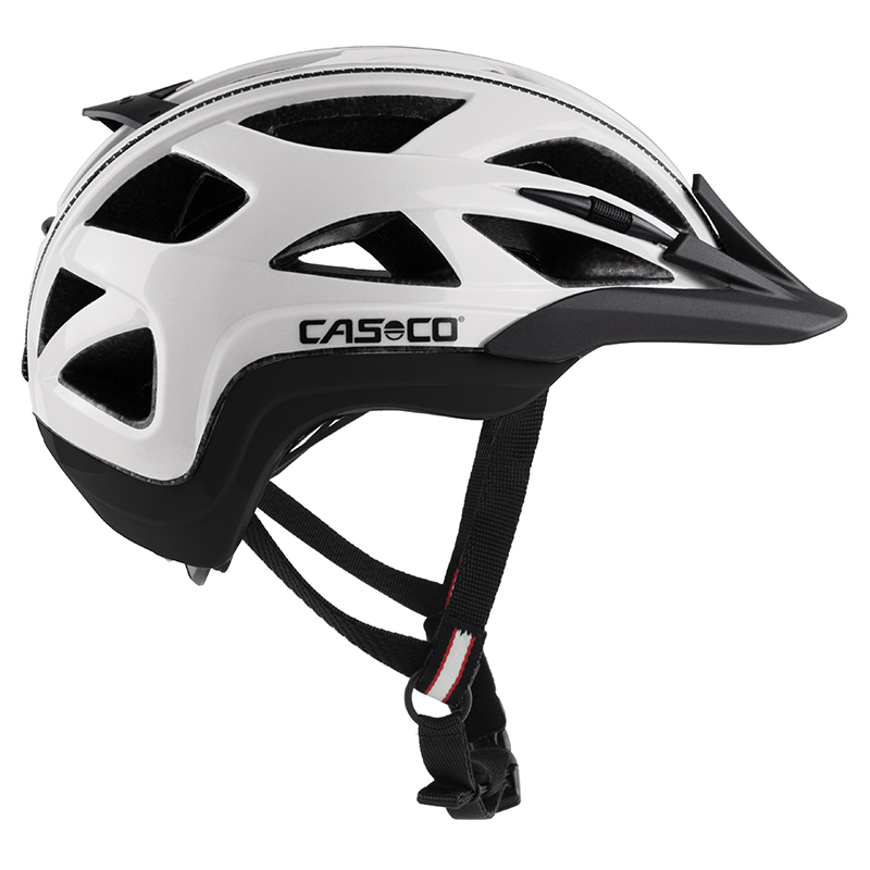 Casque de vélo Casco - ACTIV 2 SL - Blanc et noir