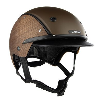 Casque de vélo Casco - COSMO Classic Forma Fumed - Bois et noir mat