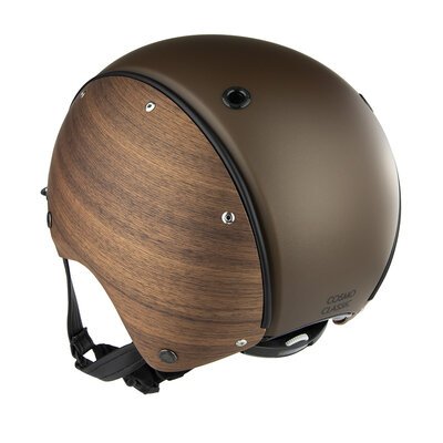 Casque de vélo Casco - COSMO Classic Forma Fumed - Bois et noir mat 4