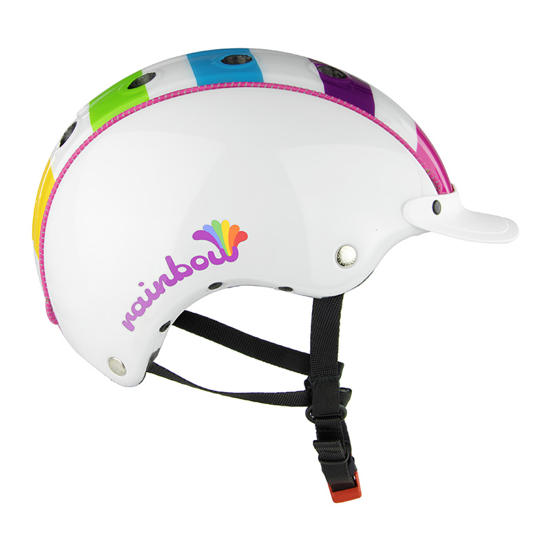 Casque de vélo et de Ski Casco - MINI 2 Junior - Arc-en-ciel - Multicolore 3