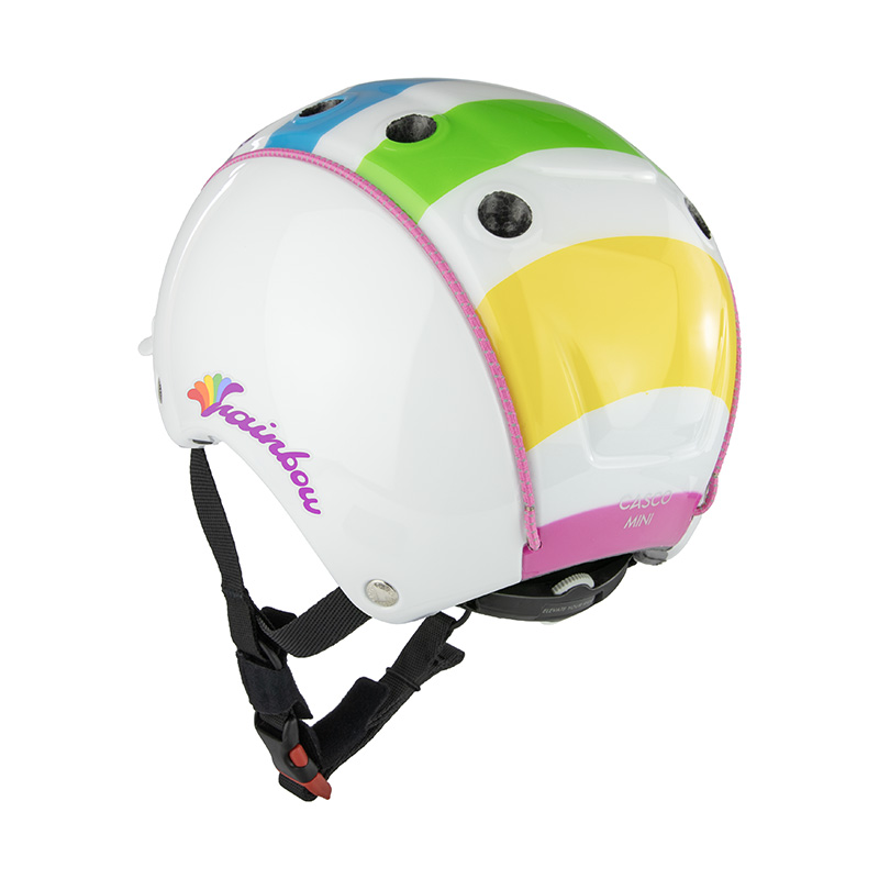 Casque de vélo et de Ski Casco - MINI 2 Junior - Arc-en-ciel - Multicolore 4