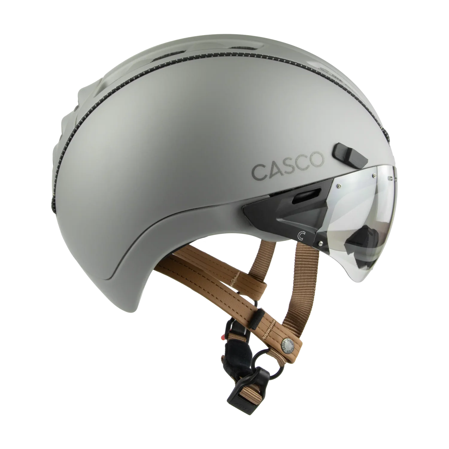 Casque de vélo Casco - Roadster Plus Prime Cashmere - Gris chaud mat
