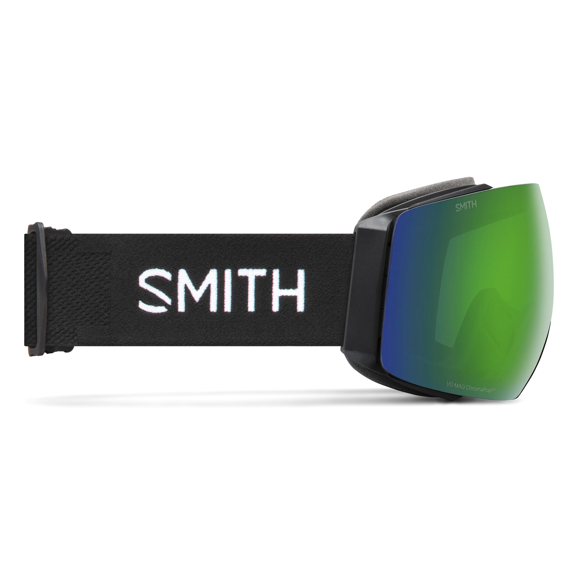 Masque de ski Smith - I/O MAG - Noir - ChromaPop Sun Green Mirror