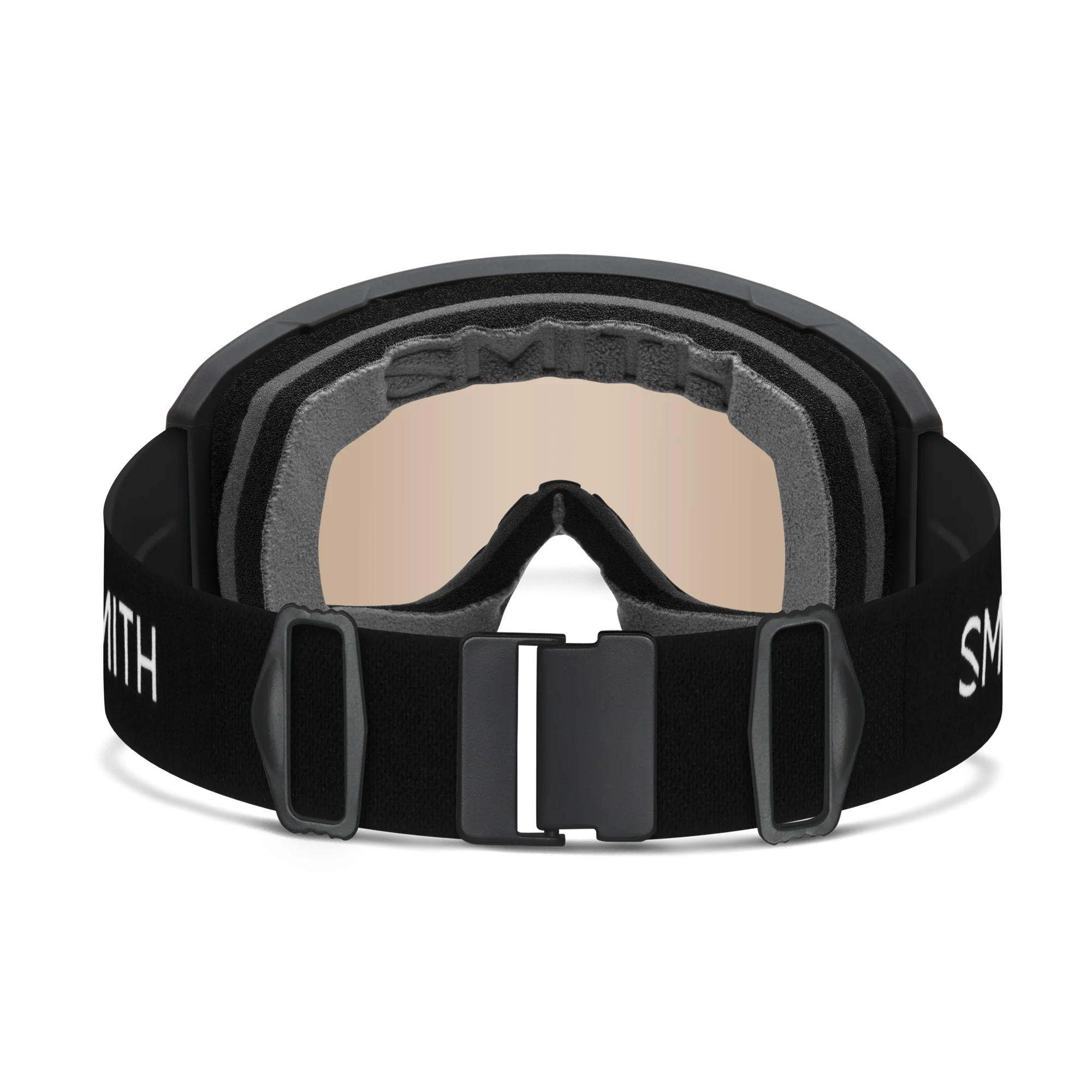 Masque de ski Smith - Preview - Noir - ChromaPop Storm Amber 4