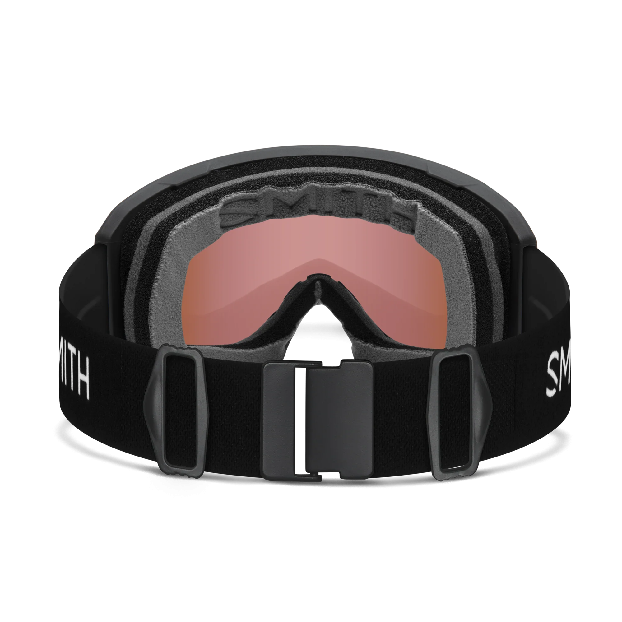 Masque de ski Smith - Preview - Noir - ChromaPop Everyday Rose Gold Mirror 4