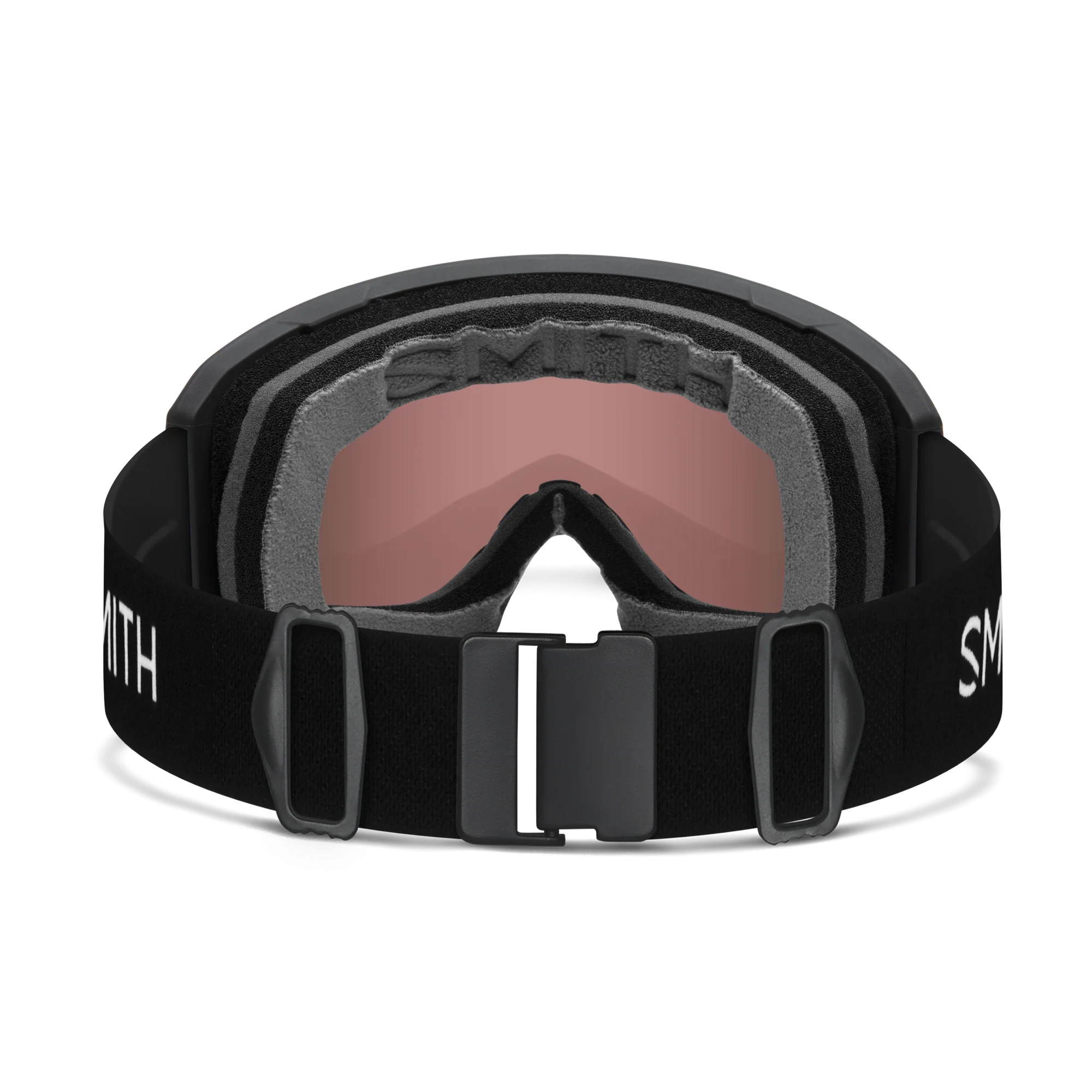 Masque de ski Smith - Preview - Noir - ChromaPop Everyday Red Mirror 4
