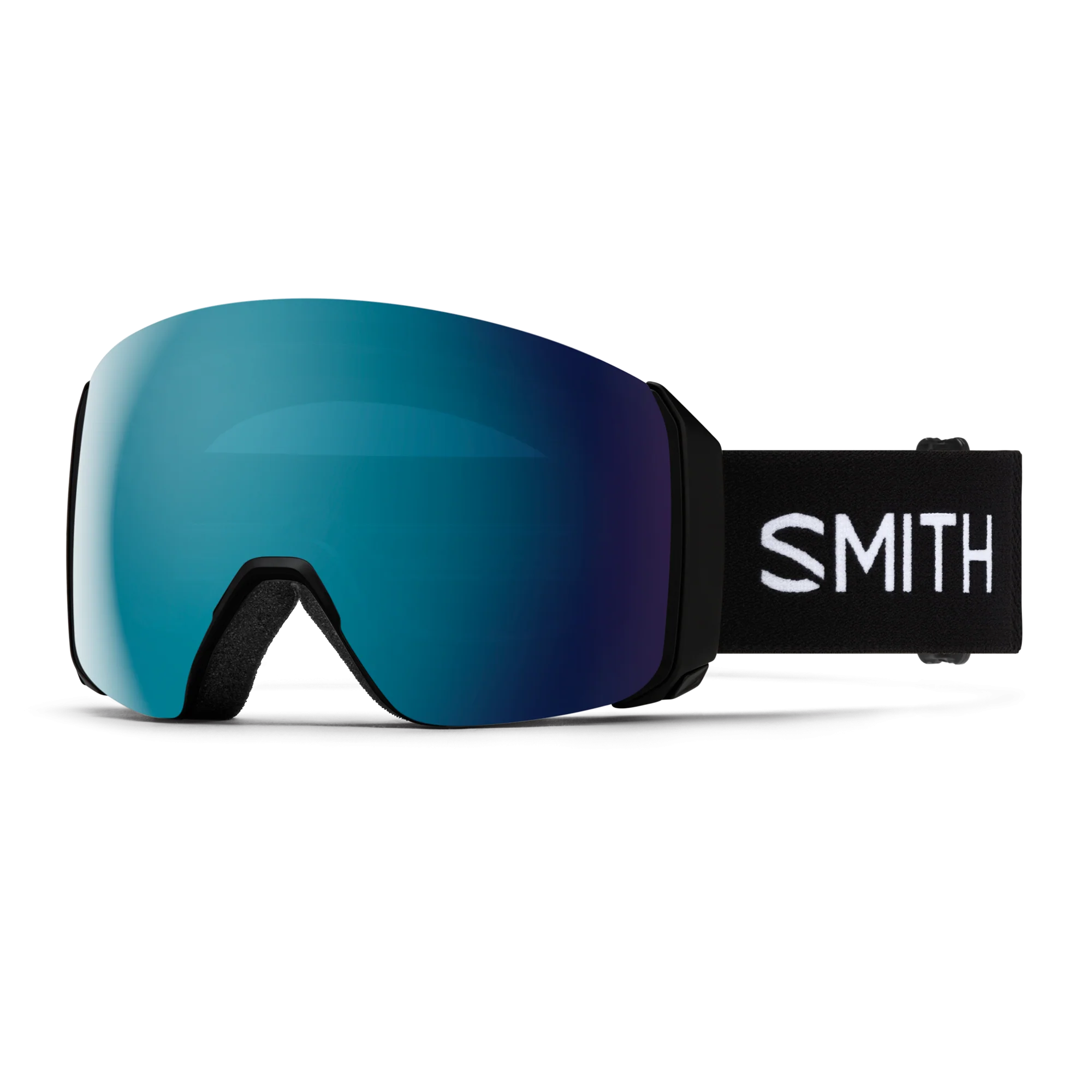 Masque de ski Smith - 4D MAG XL - Noir - ChromaPop Sun Blue Mirror