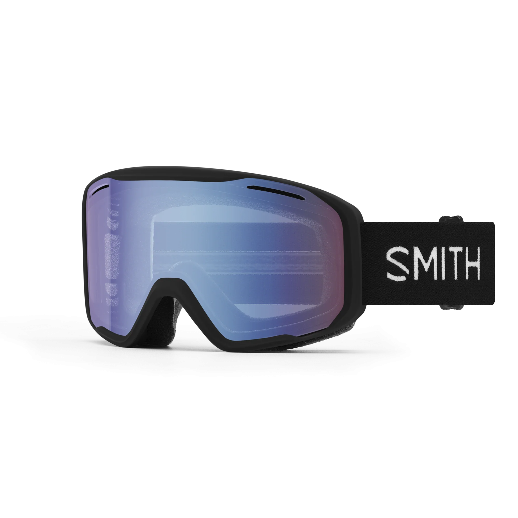Masque de ski Smith - Blazer - Noir - Blue Sensor Mirror