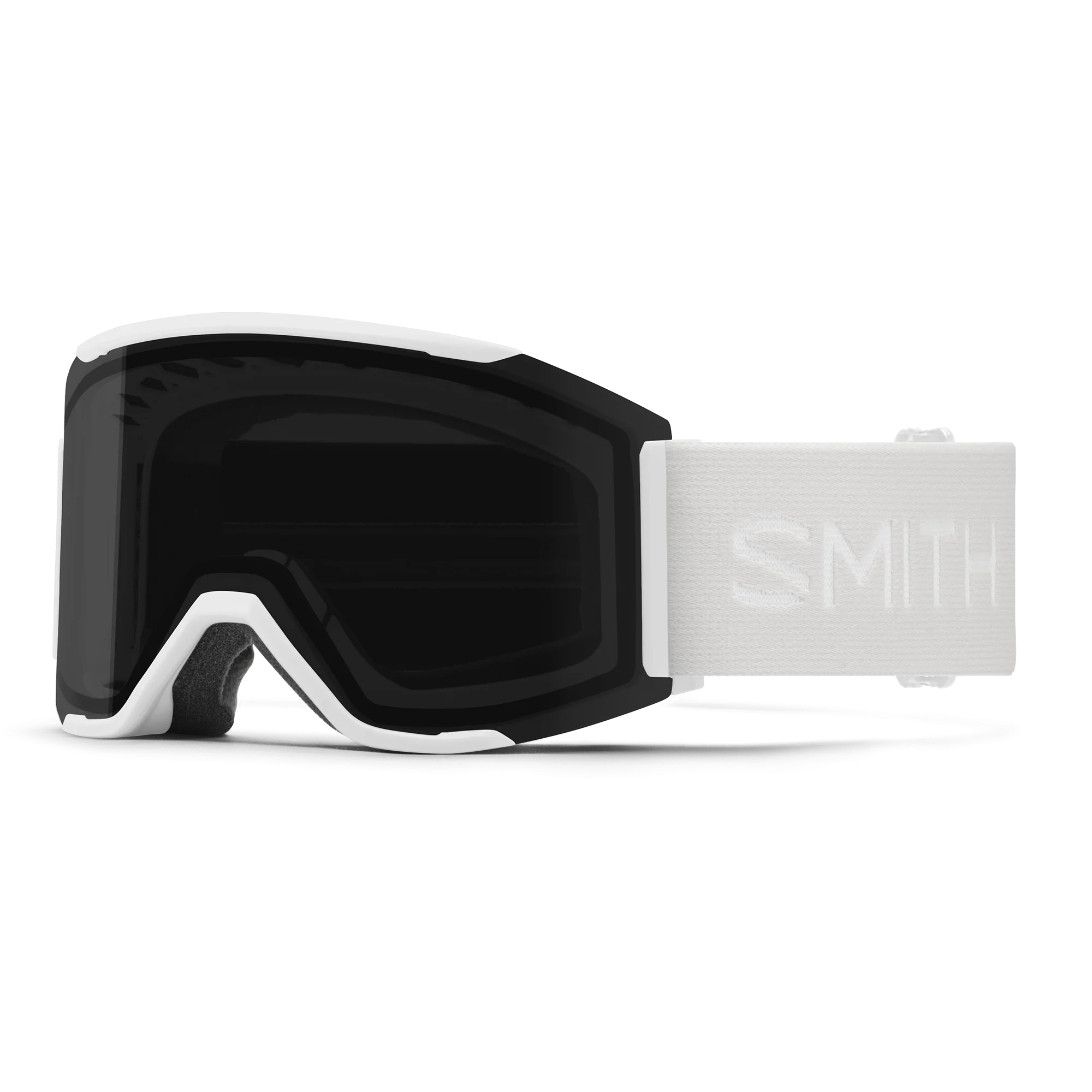 Masque de ski Smith - Squad MAG - Blanc Vapor - ChromaPop Sun Black