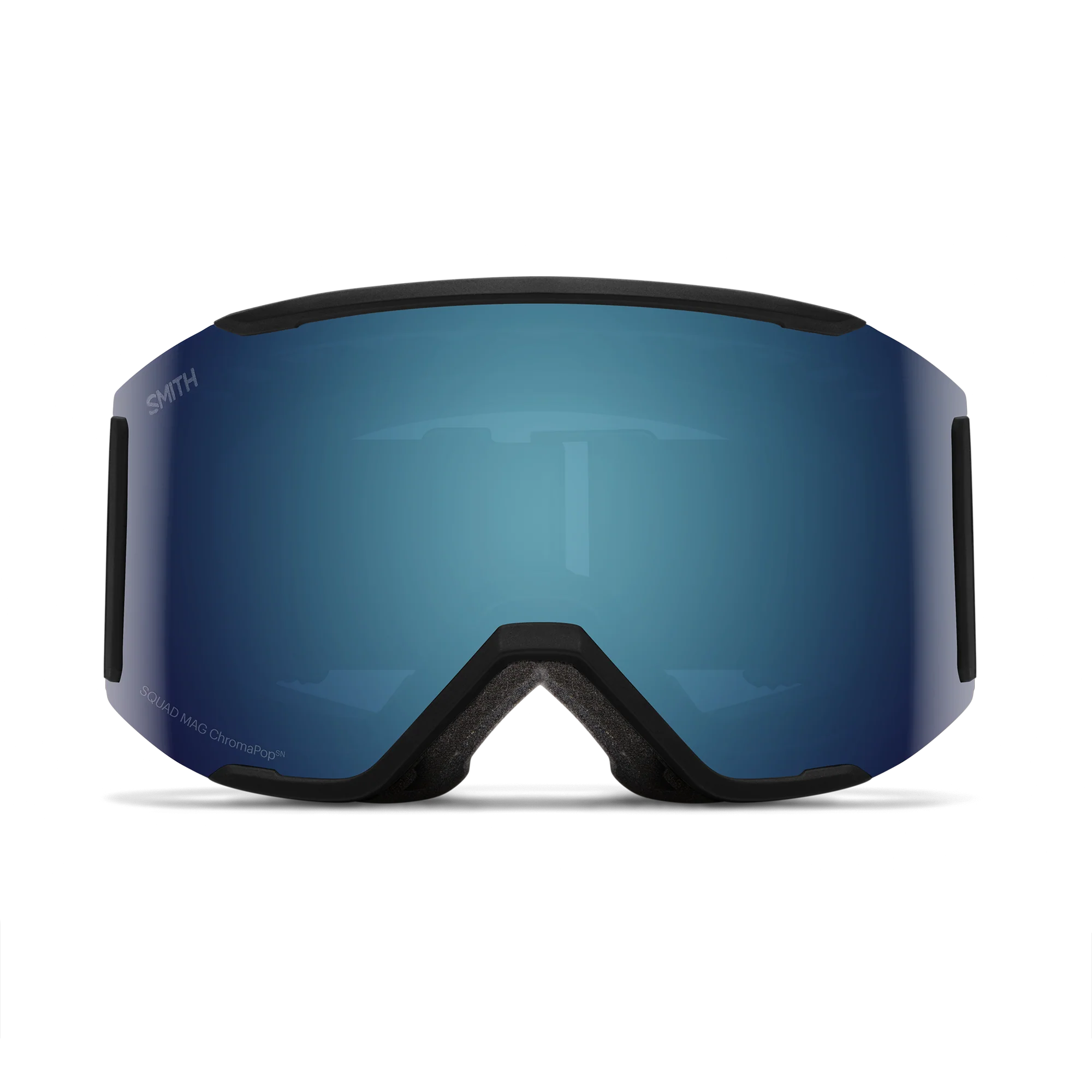 Masque de ski Smith - Squad MAG - Noir - ChromaPop Sun Blue Mirror 2