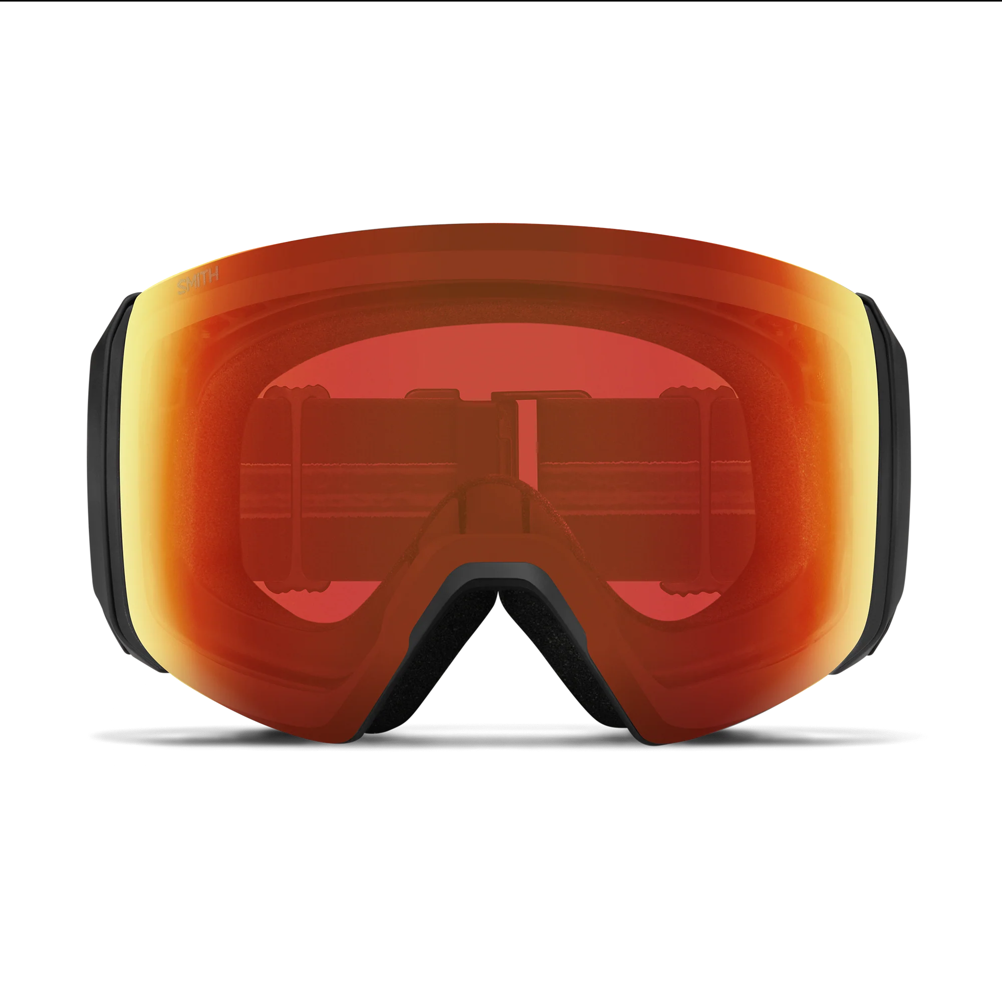 Masque de ski Smith - 4D MAG XL - Noir - ChromaPop Everyday Red Mirror 2