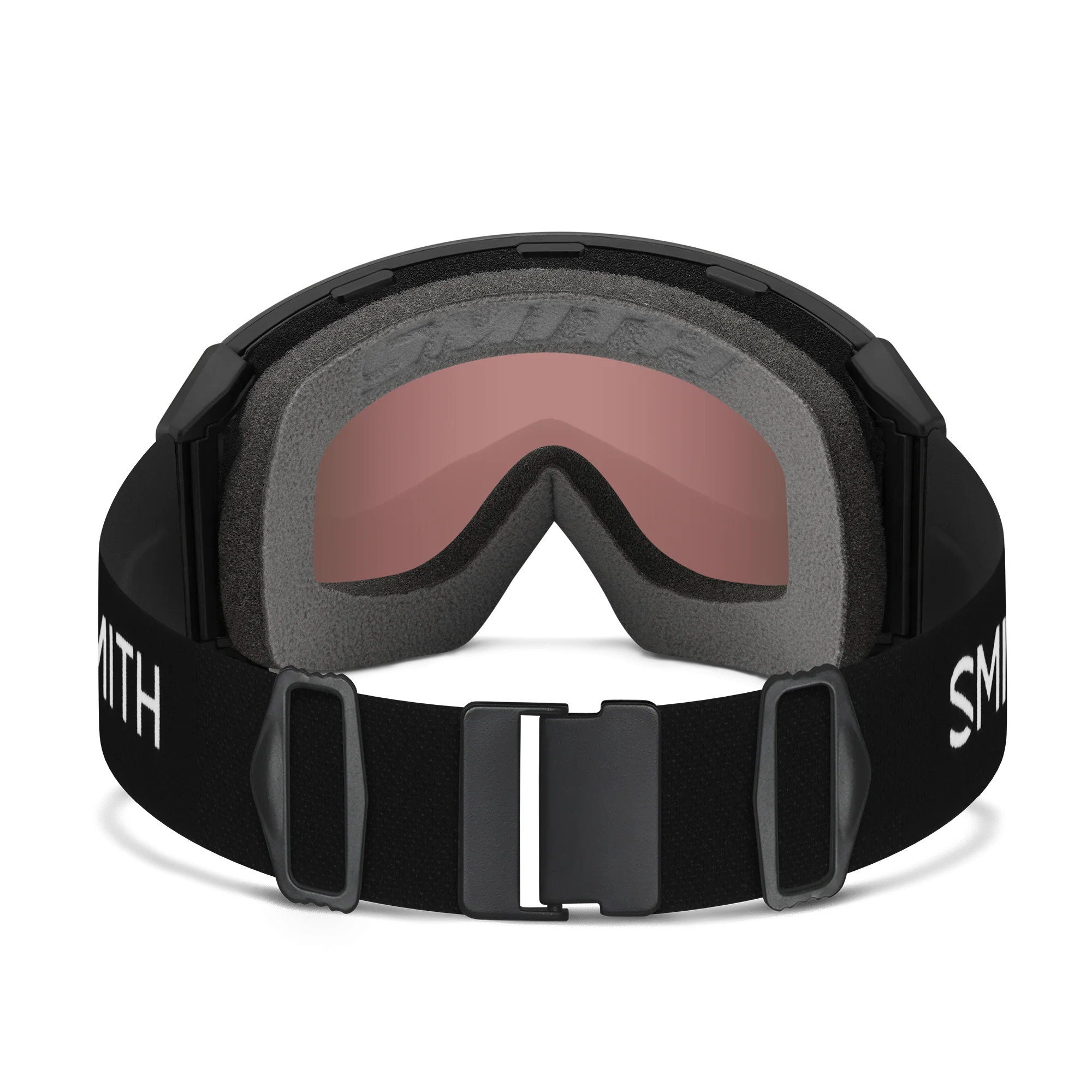 Masque de ski Smith - 4D MAG XL - Noir - ChromaPop Everyday Red Mirror 5
