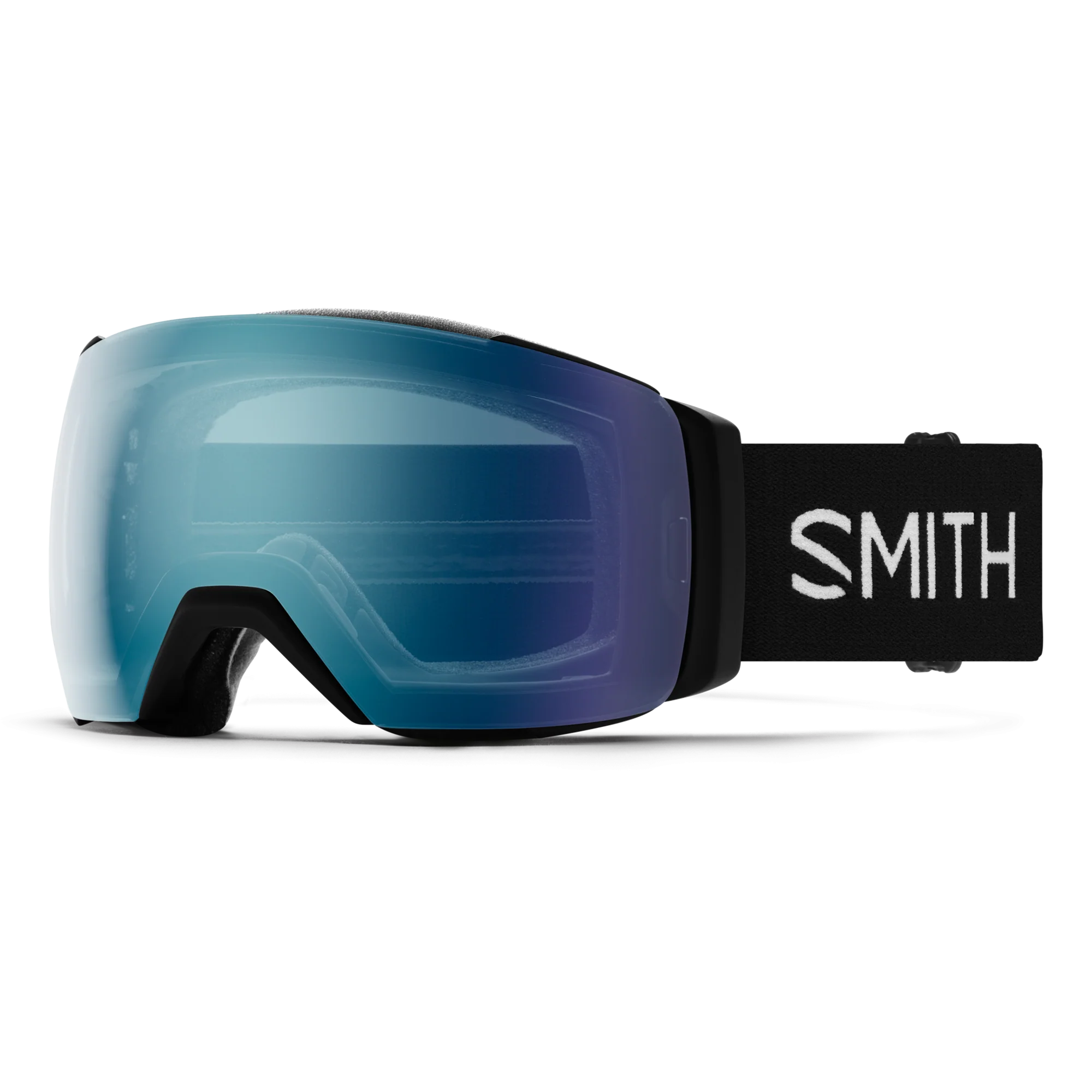 Masque de ski Smith - I/O MAG XL - Noir - ChromaPop Everyday Blue Mirror