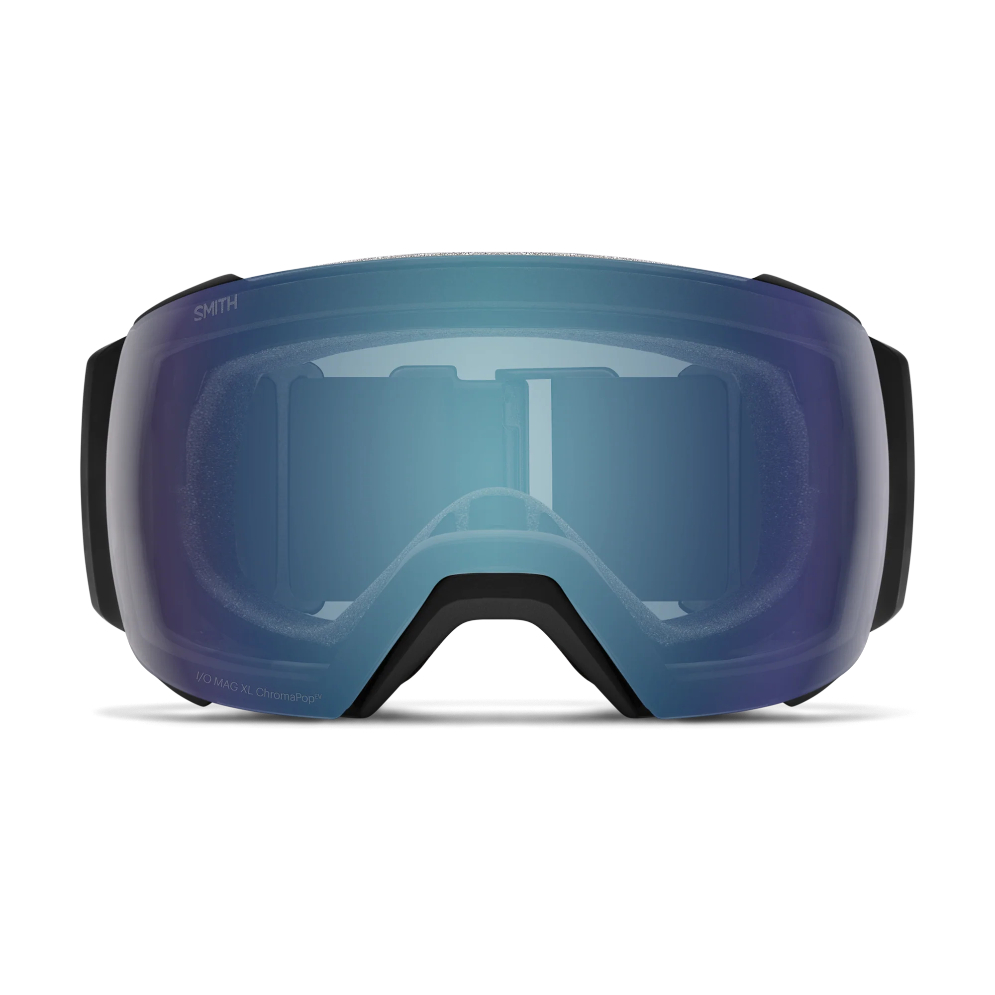 Masque de ski Smith - I/O MAG XL - Noir - ChromaPop Everyday Blue Mirror