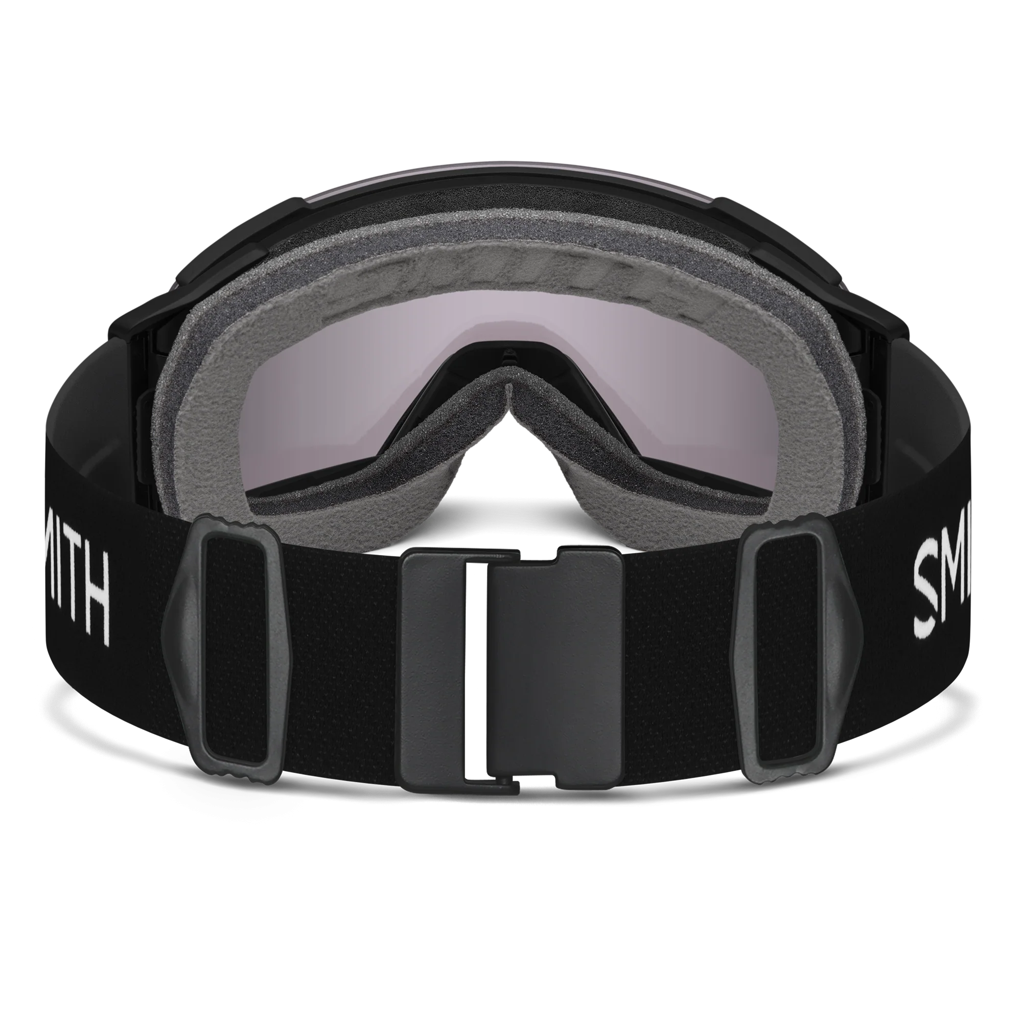 Masque de ski Smith - I/O MAG XL - Noir - ChromaPop Everyday Blue Mirror