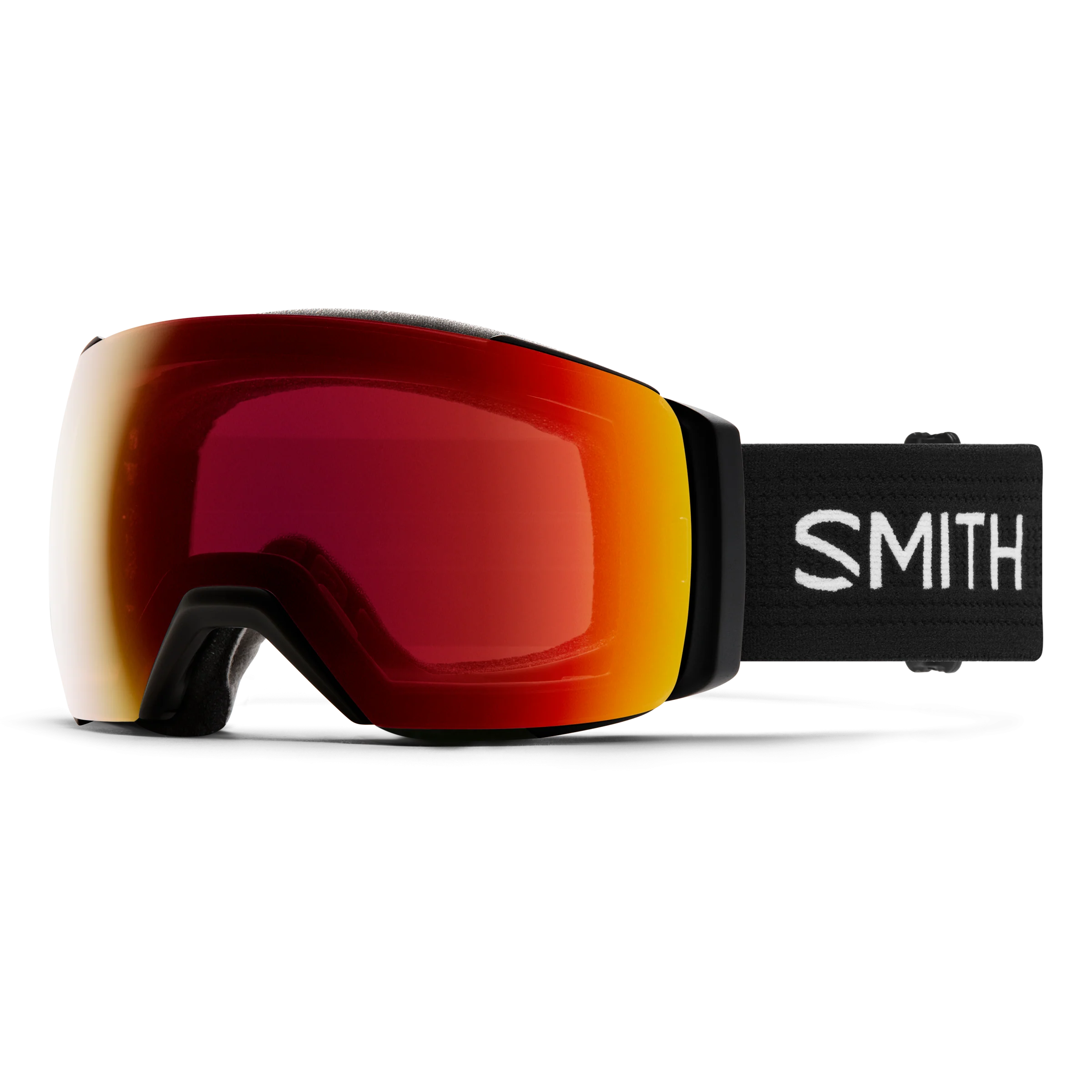Masque de ski Smith - I/O MAG XL - Noir - ChromaPop Sun Red Mirror