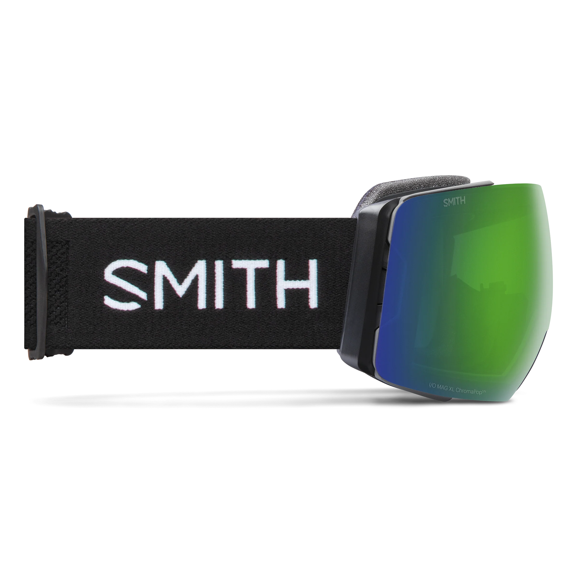 Masque de ski Smith - I/O MAG XL - Noir - ChromaPop Sun Green Mirror