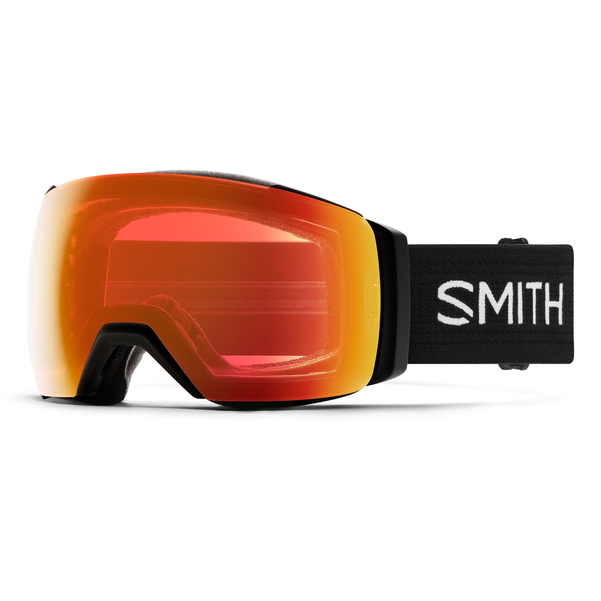 Masque de ski Smith - I/O MAG XL - Noir - ChromaPop Everyday Red Mirror
