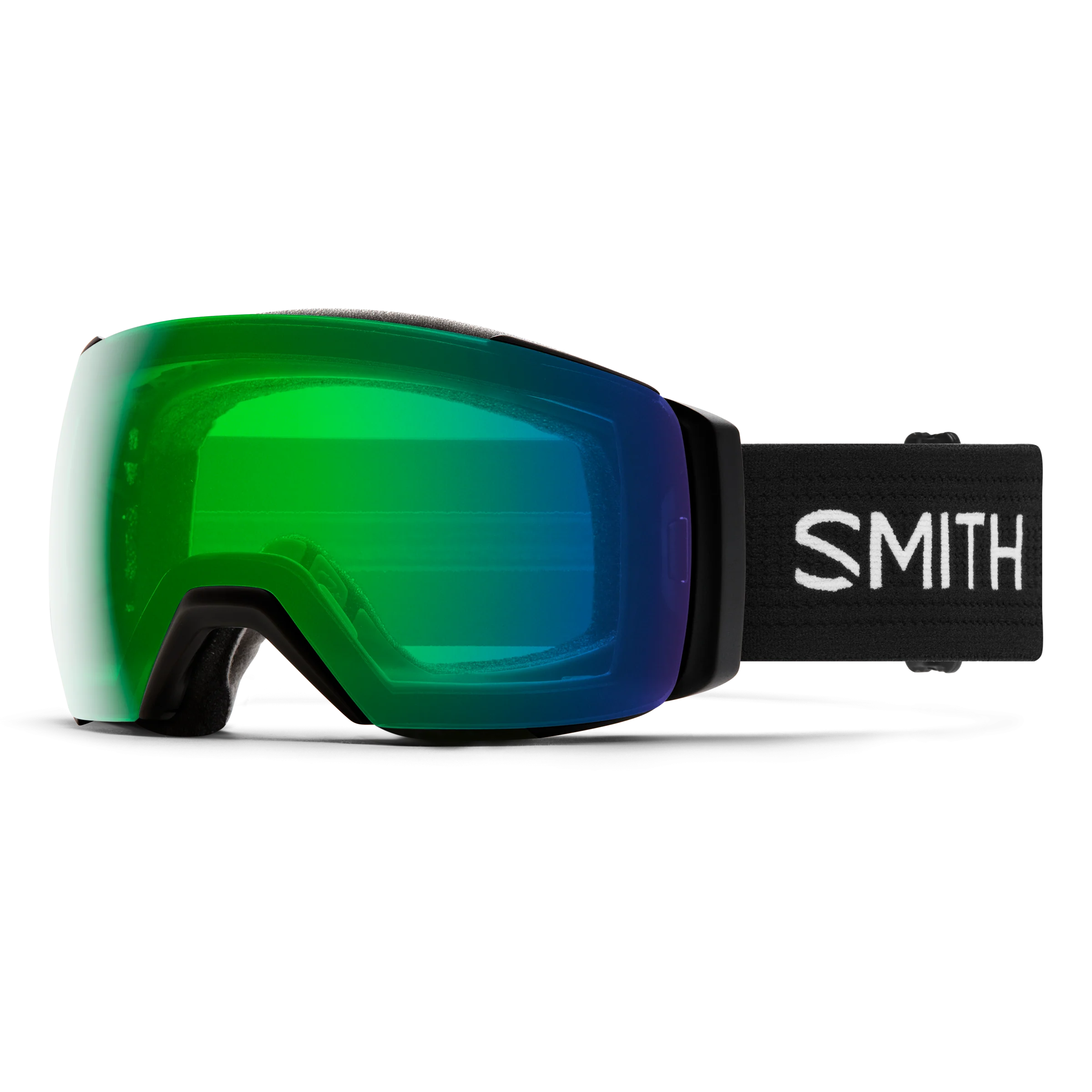 Masque de ski Smith - I/O MAG XL - Noir - ChromaPop Everyday Green Mirror