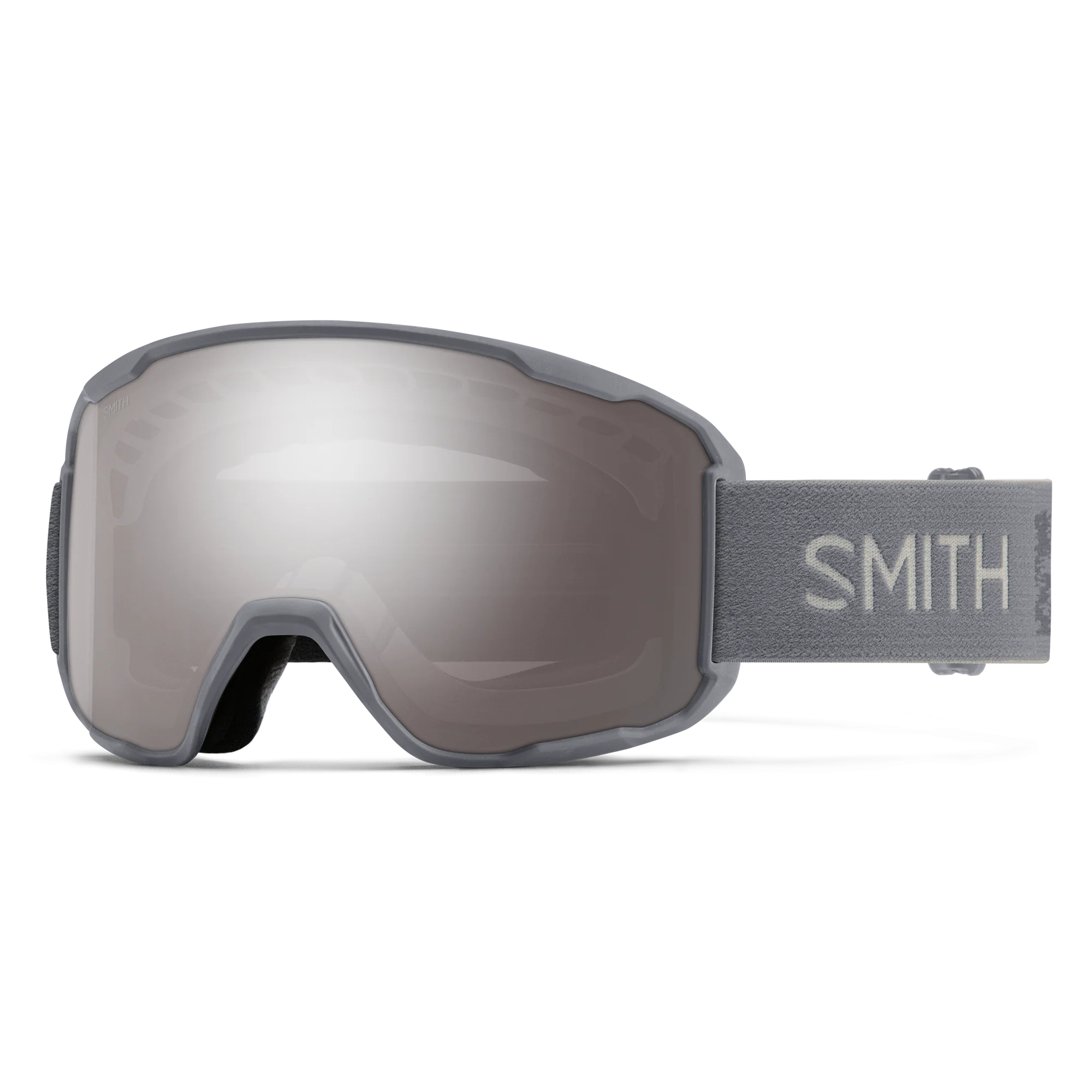 Masque de ski Smith - Preview - Gris Cirrus - ChromaPop Sun Platinum Mirror
