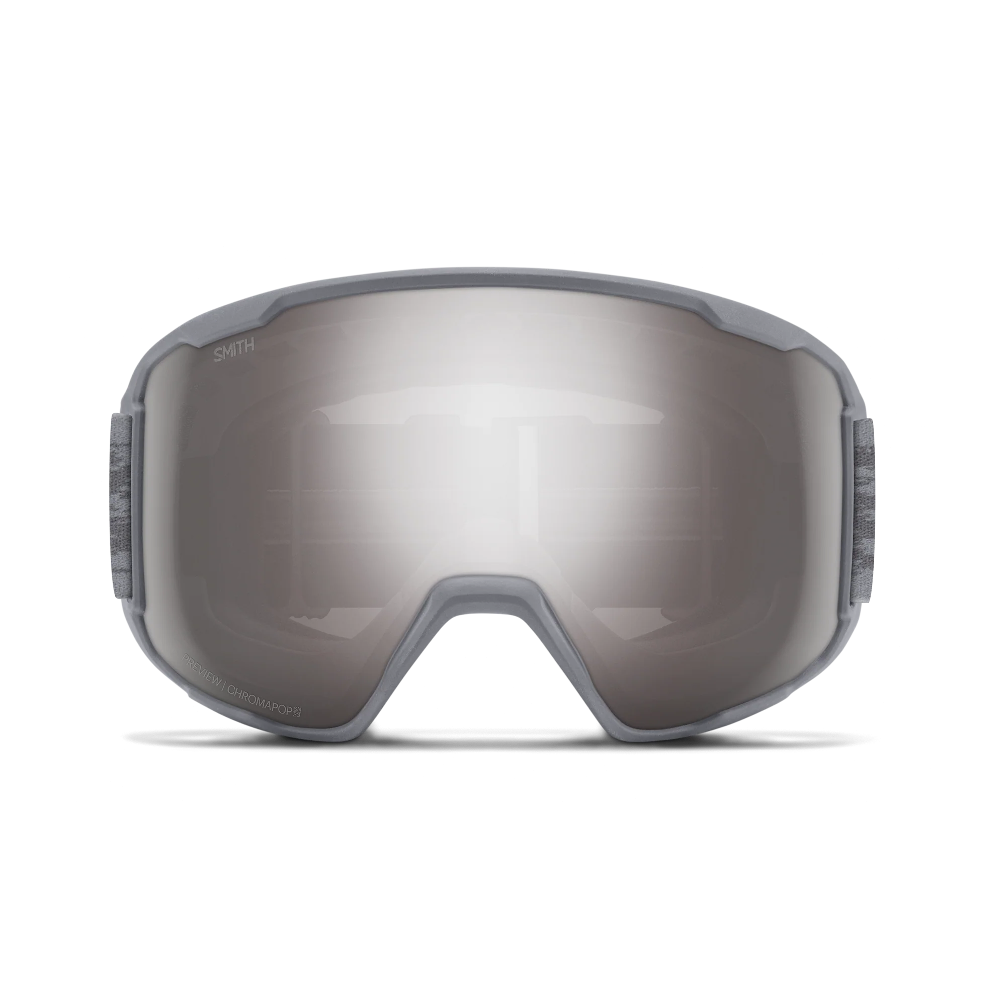 Masque de ski Smith - Preview - Gris Cirrus - ChromaPop Sun Platinum Mirror 2