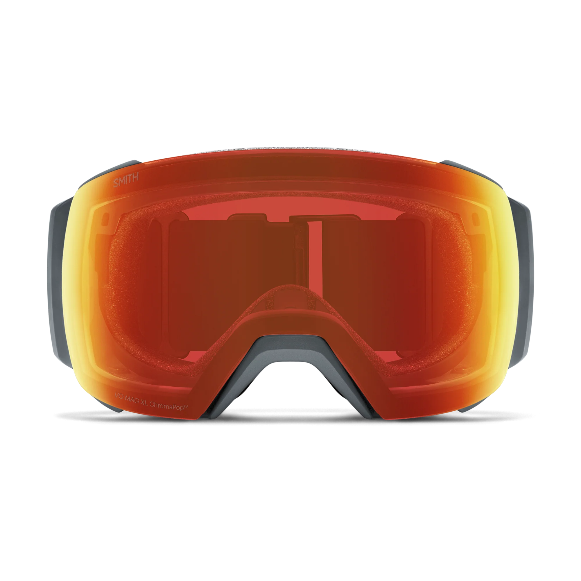 Masque de ski Smith - I/O MAG XL - Ardoise - ChromaPop Everyday Red Mirror