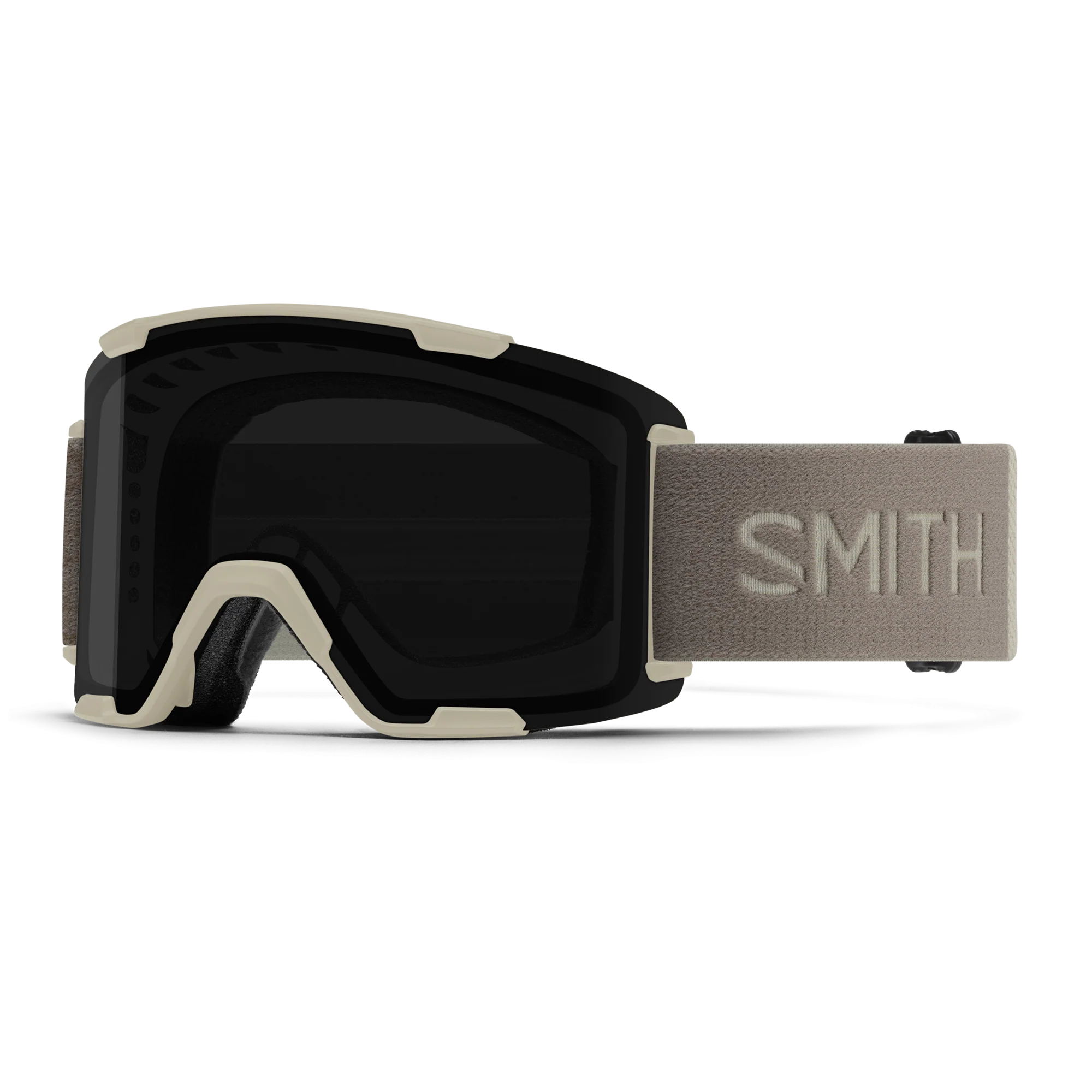 Masque de ski Smith - Stash XL - Craie - ChromaPop Sun Black