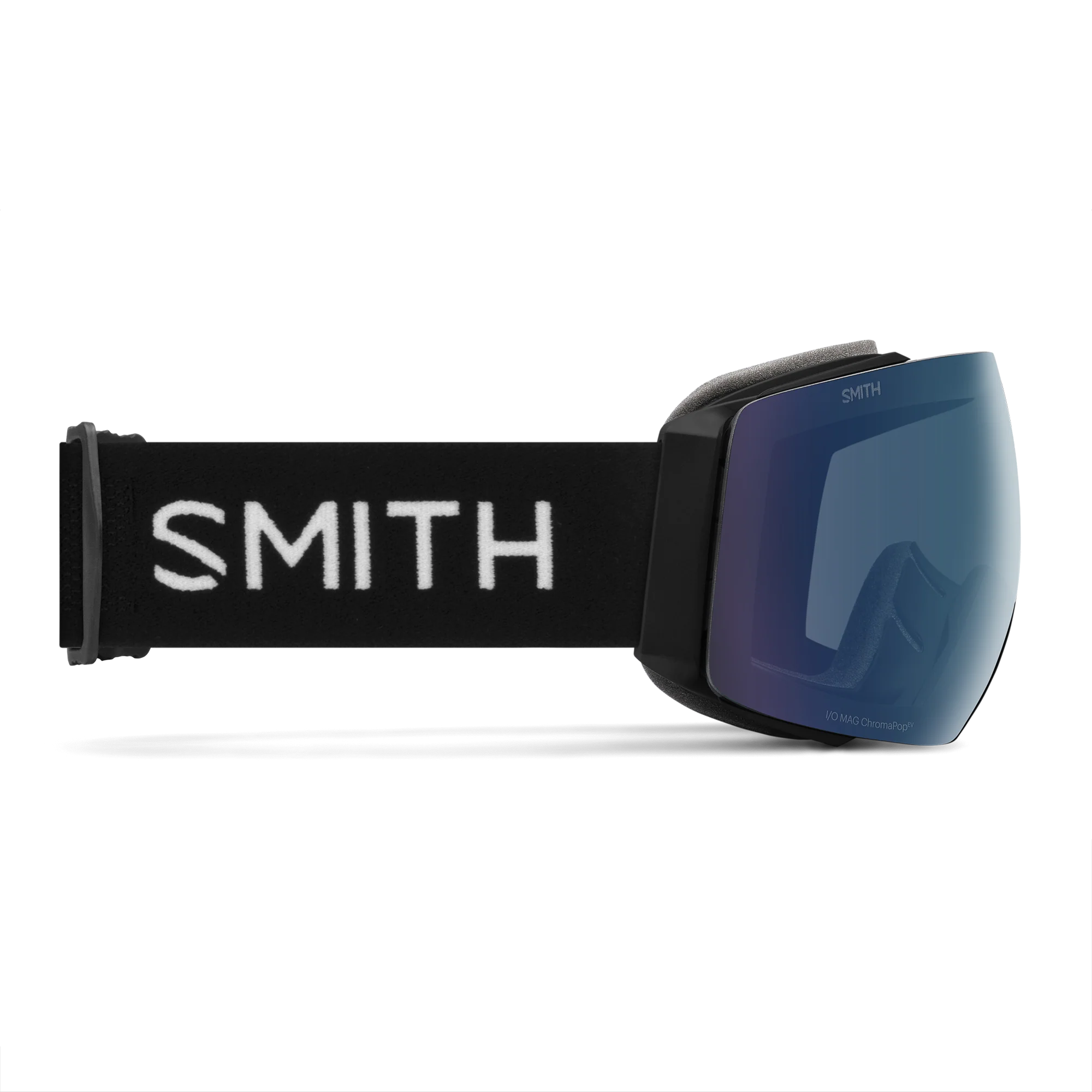 Masque de ski Smith - I/O MAG - Noir - ChromaPop Everyday Blue Mirror
