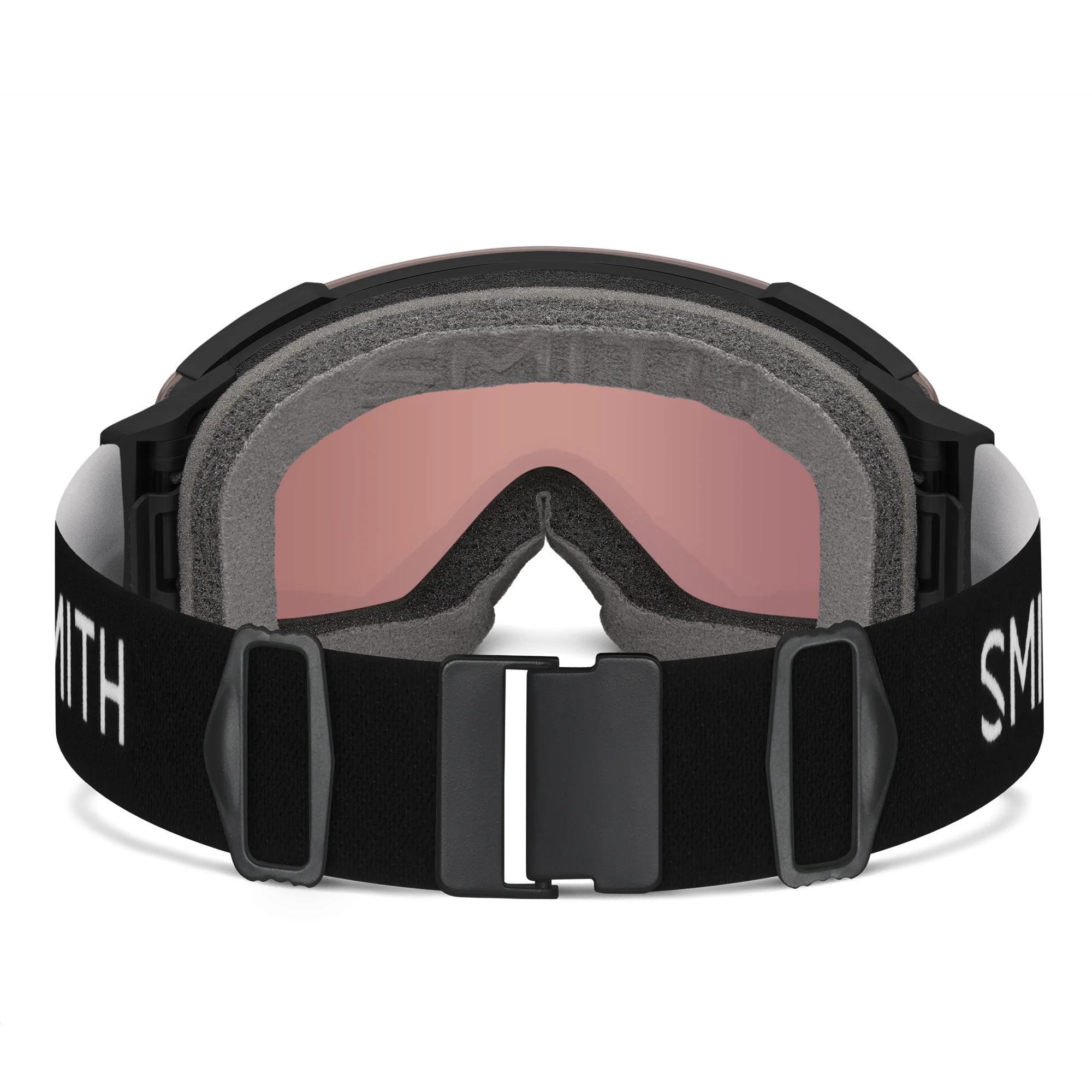 Masque de ski Smith - I/O MAG - Noir - ChromaPop Everyday Blue Mirror