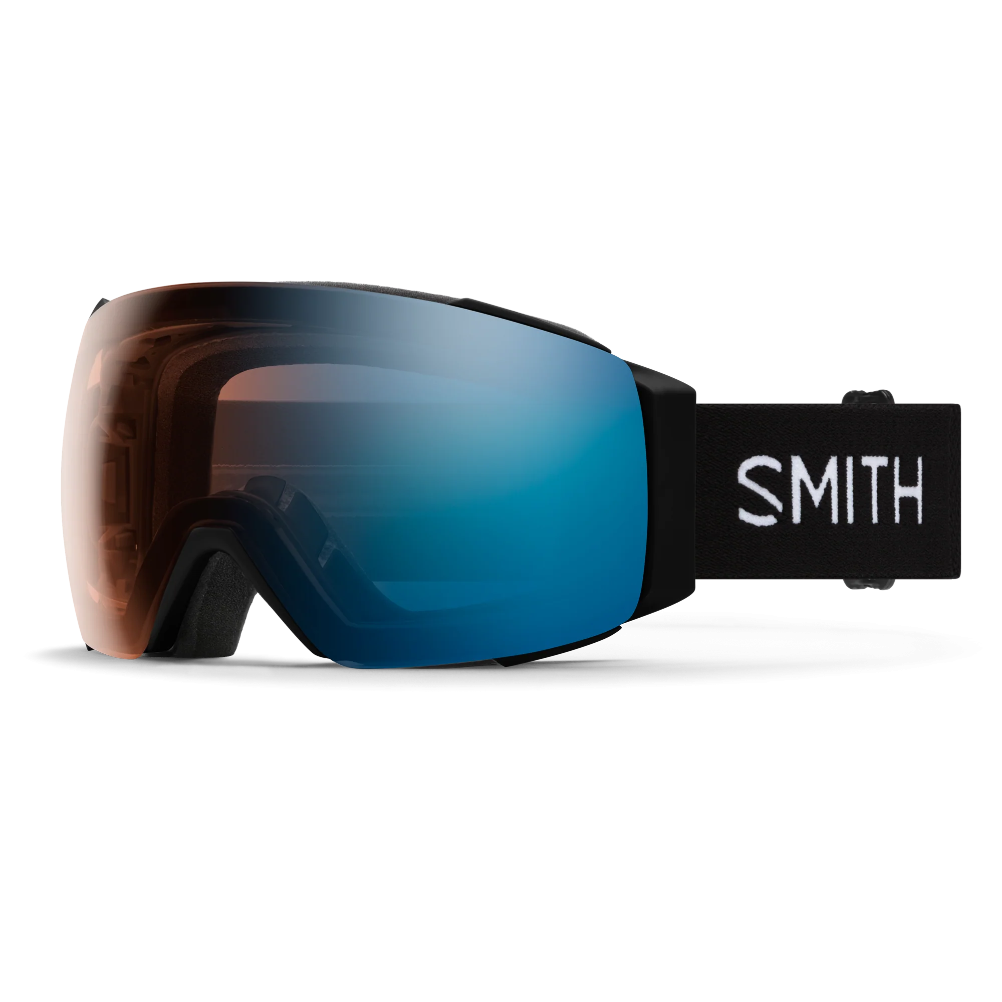 Masque de ski Smith - I/O MAG - Noir - ChromaPop Pro Photochromic Blue Mirror