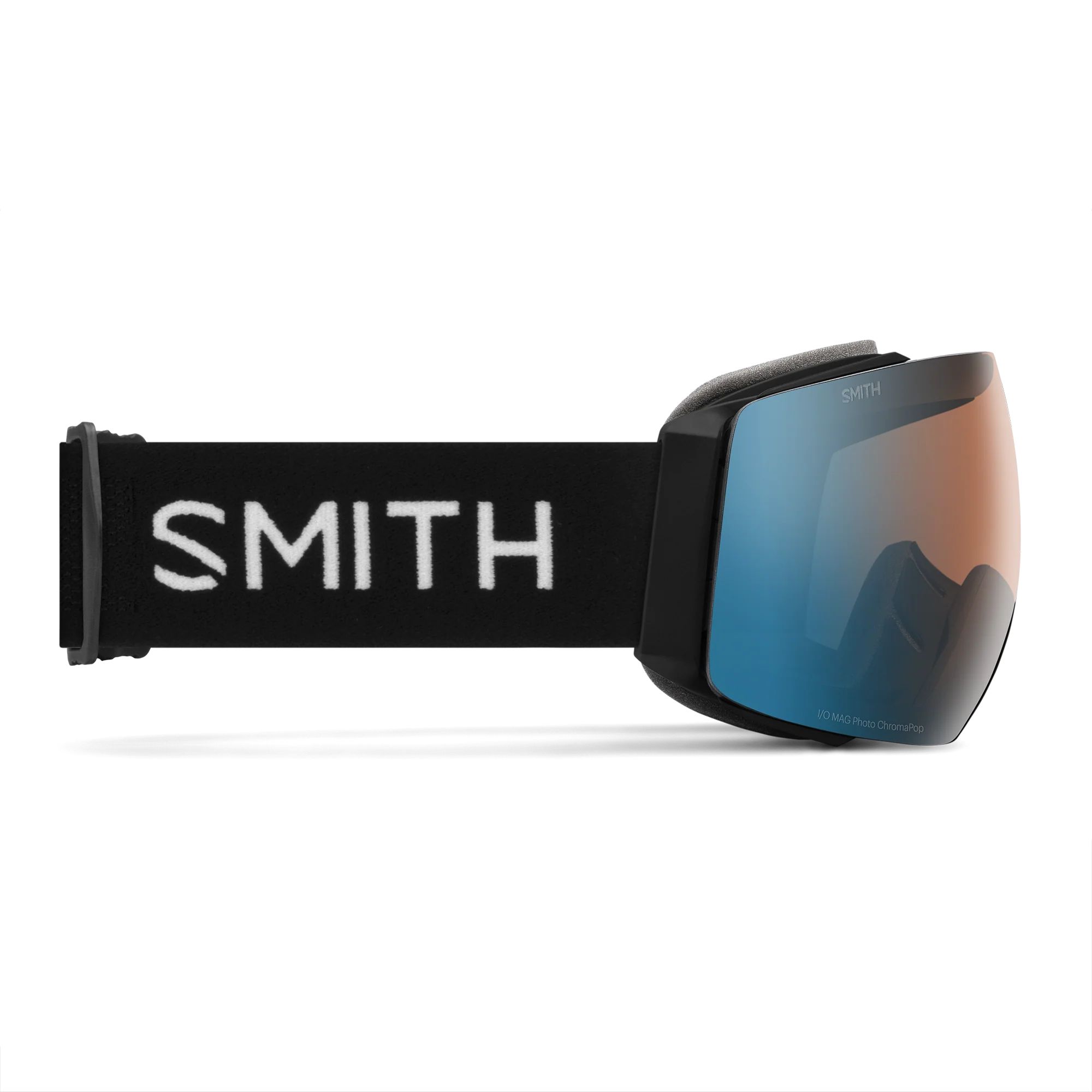 Masque de ski Smith - I/O MAG - Noir - ChromaPop Pro Photochromic Blue Mirror