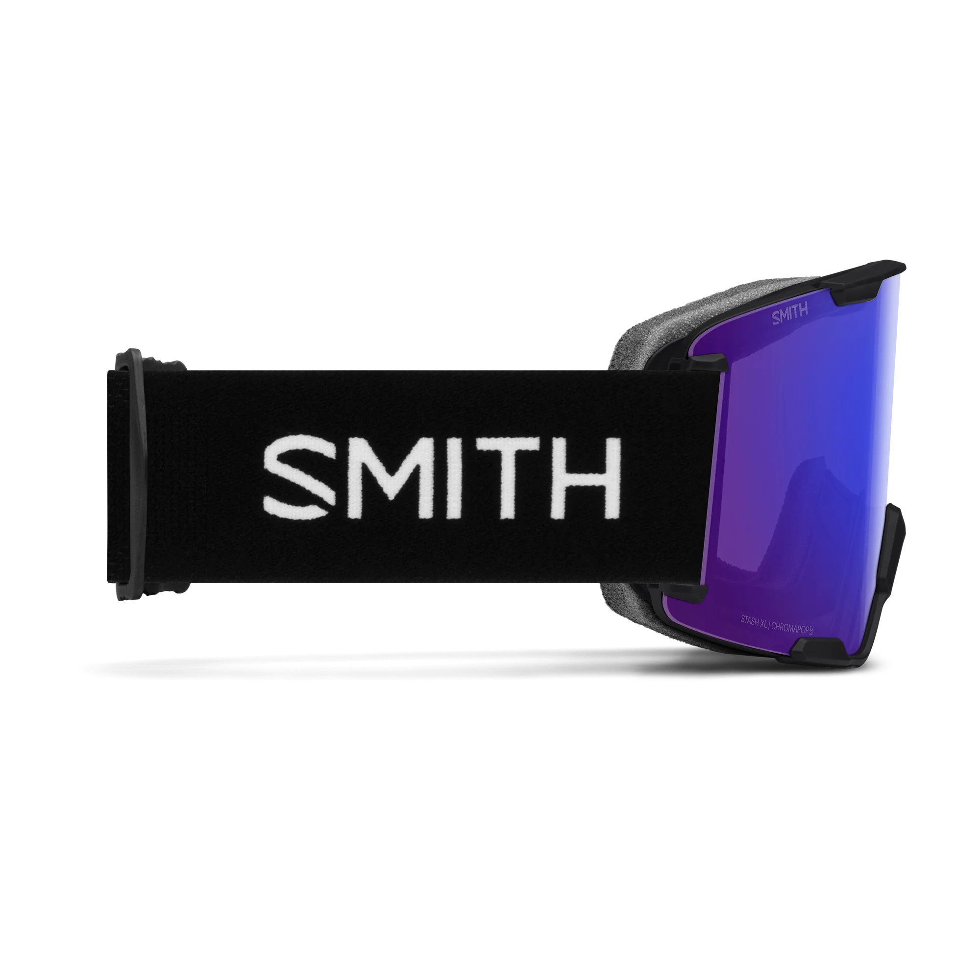 Masque de ski Smith - Stash XL - Noir - ChromaPop Everyday Violet Mirror 3
