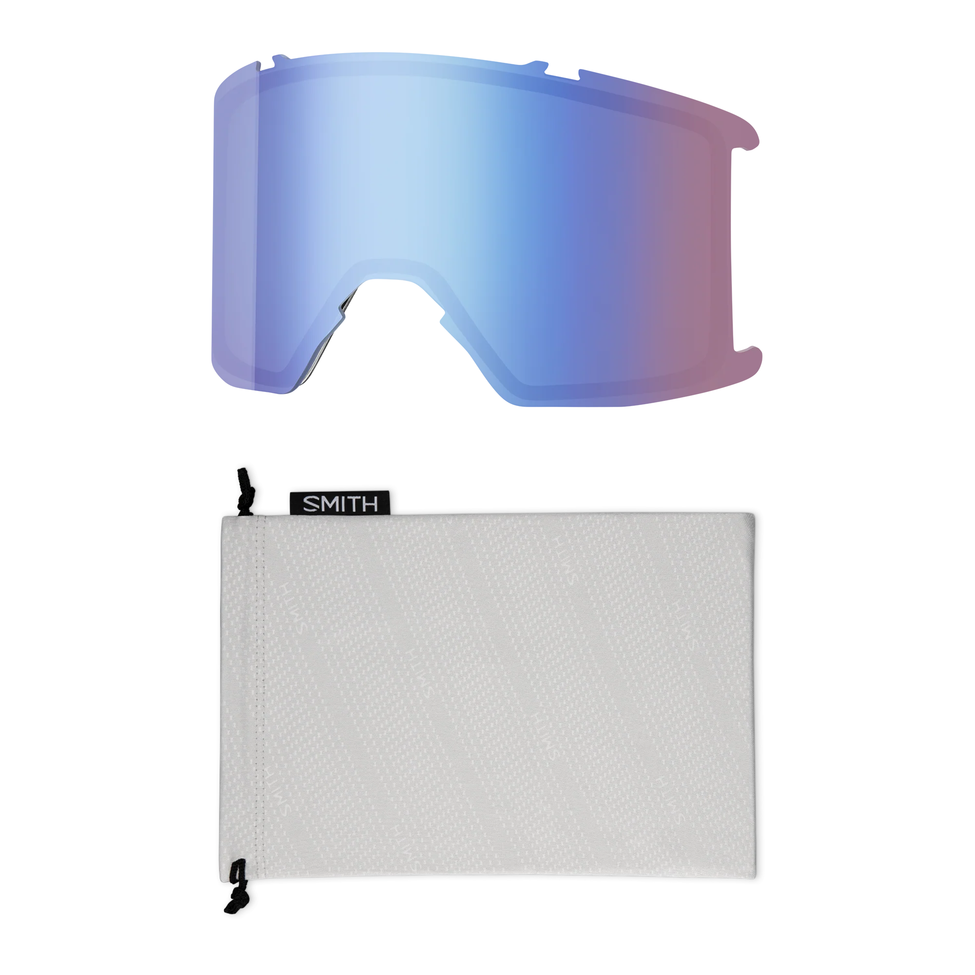 Masque de ski Smith - Stash XL - Noir - ChromaPop Sun Green Mirror 5